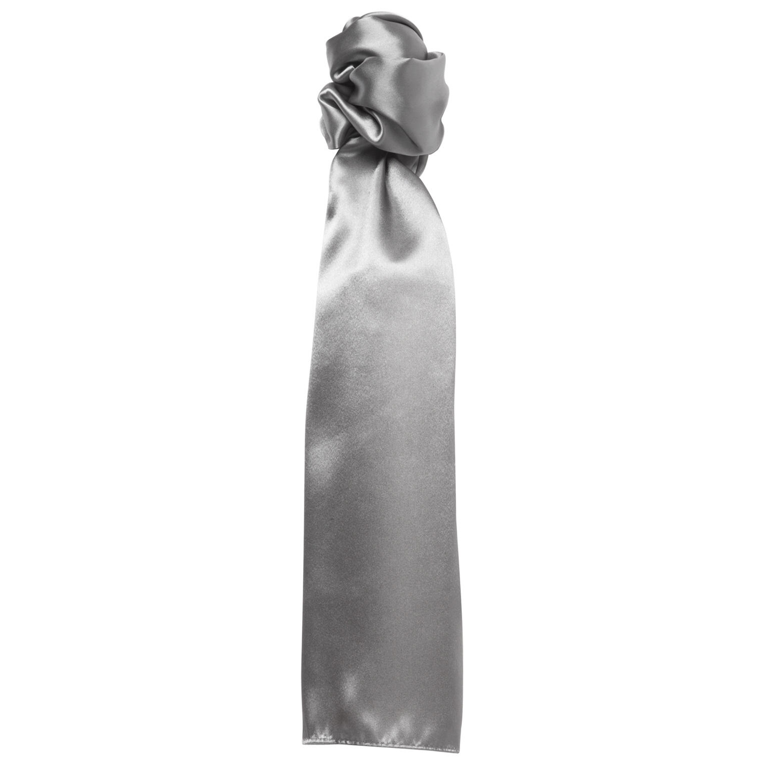 PREMIER Scarf Ladies/Womens Plain Business Scarf (Grey)