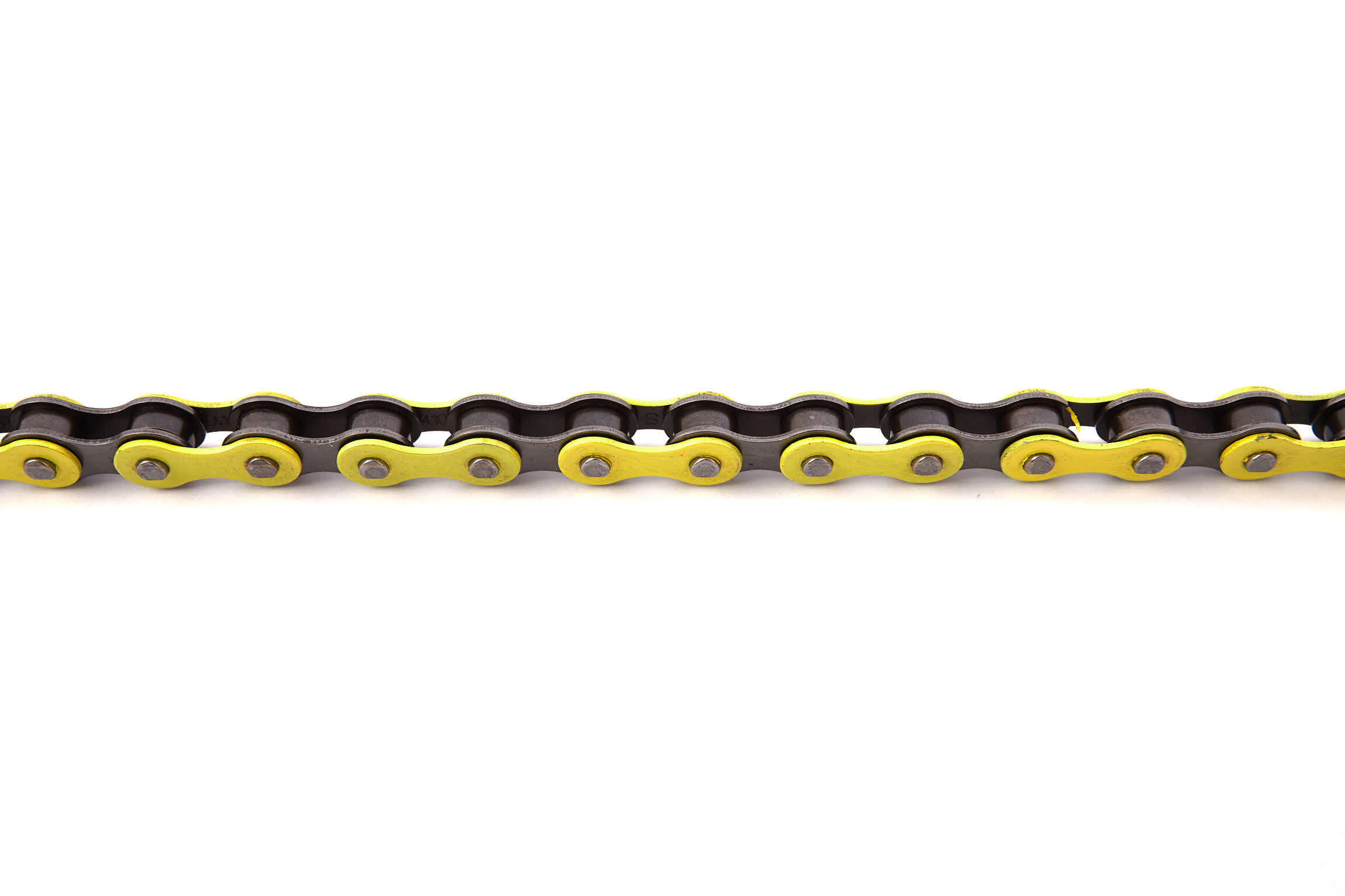 BMX CHAINE JAUNE 1/2"x1/8" ACIER KHEBIKES 3/4