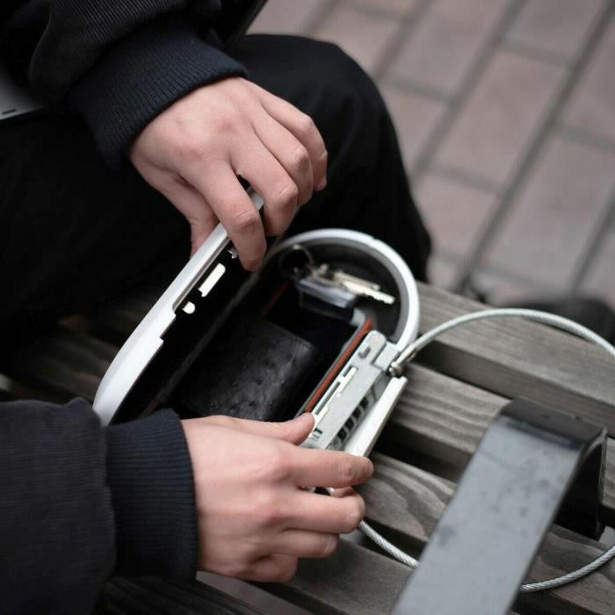Cassaforte Portatile con Cavo di Sicurezza Master Lock 5900EURDWHT 4/5