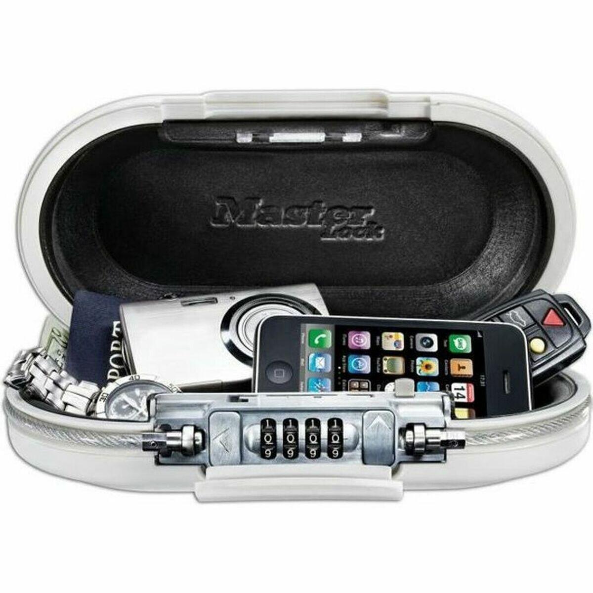 MASTER LOCK Cassaforte Portatile con Cavo di Sicurezza Master Lock 5900EURDWHT