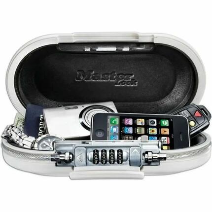 Coffre-Fort Portable avec Câble de Sécurité Master Lock 5900EURDWHT
