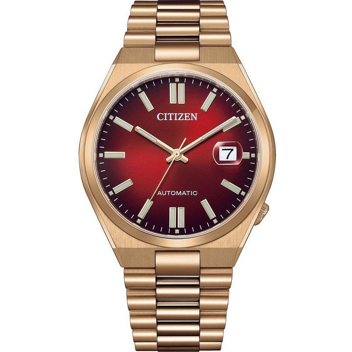 Relógio masculino citizen tsuyosa automatic - red