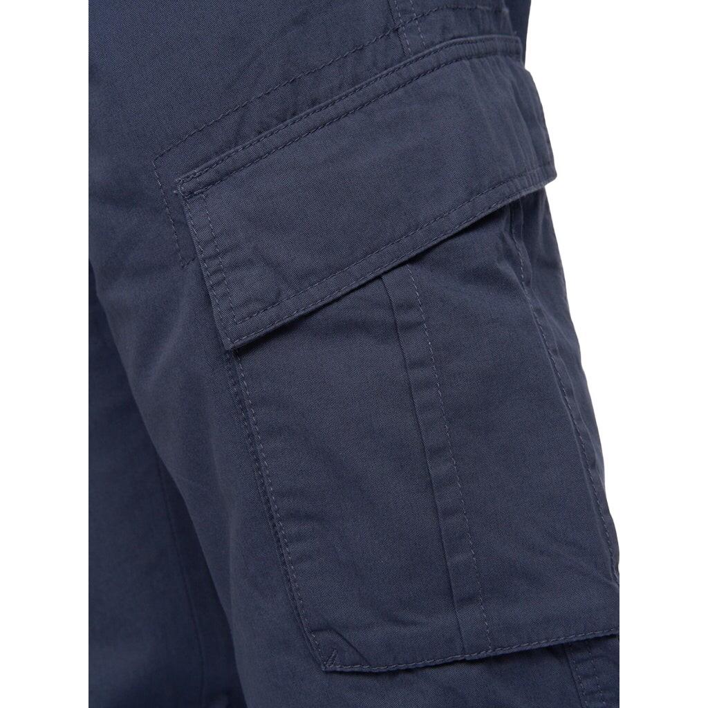Mens Sidemoore Cargo Trousers (Navy) 3/4