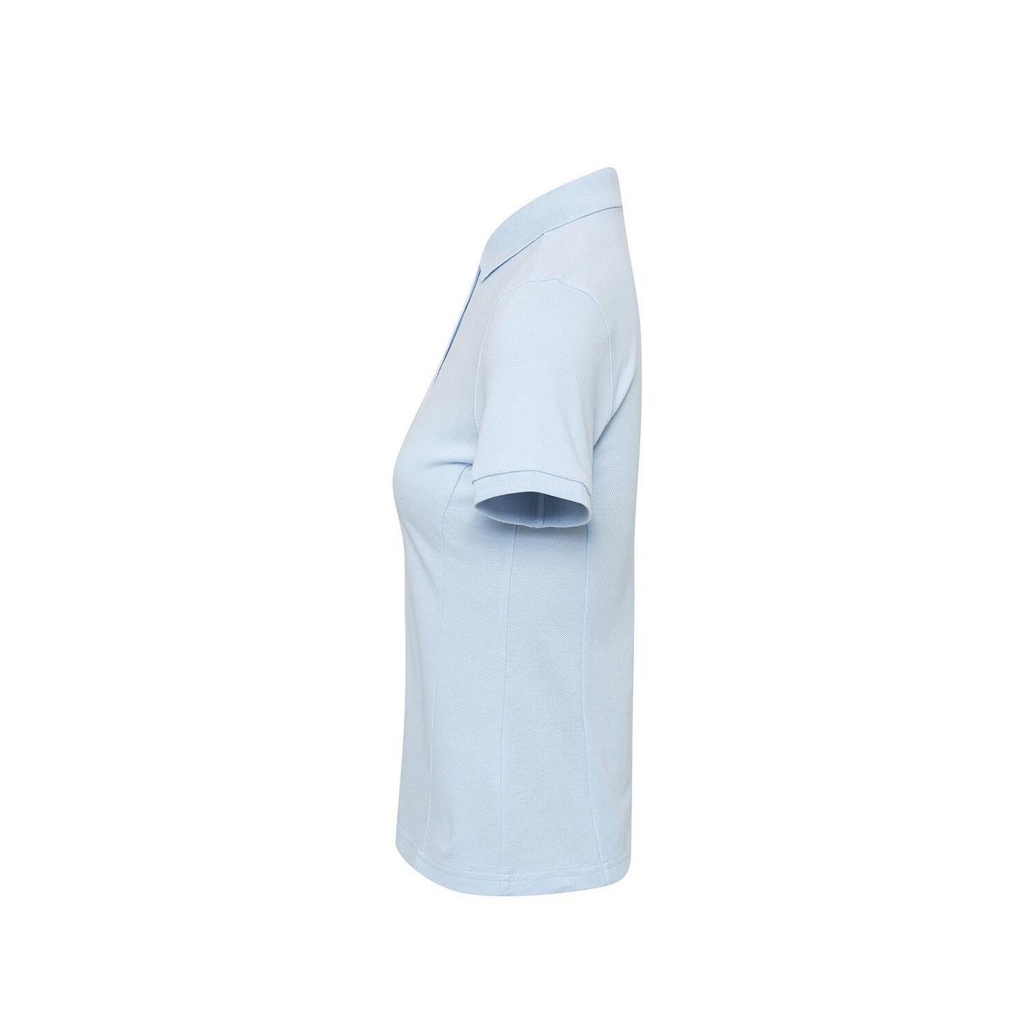 Maglietta Polo Plus Donna Premier Azzurro 3/4