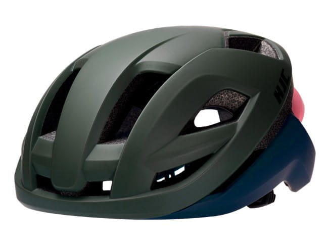 Casque Bellus Road - Matt Olive Navy 2/7