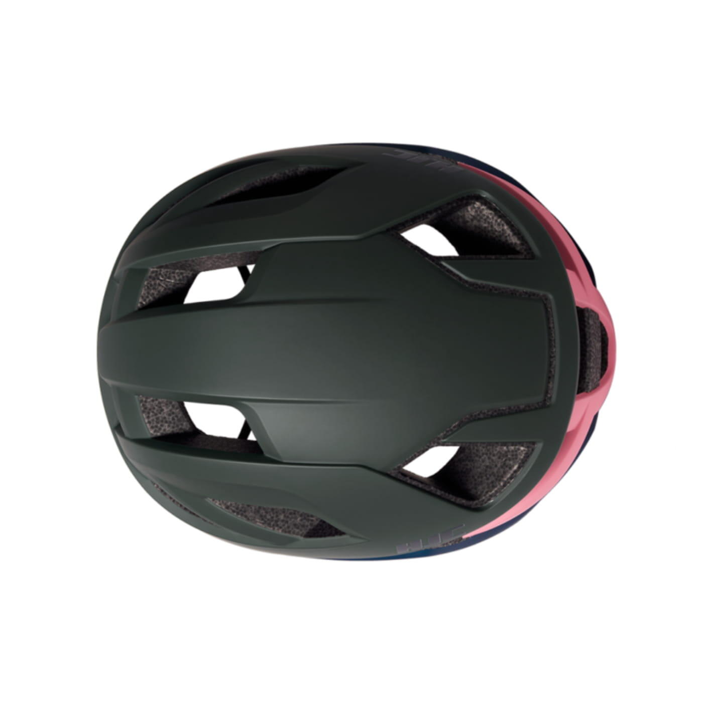 Casque Bellus Road - Matt Olive Navy 4/7