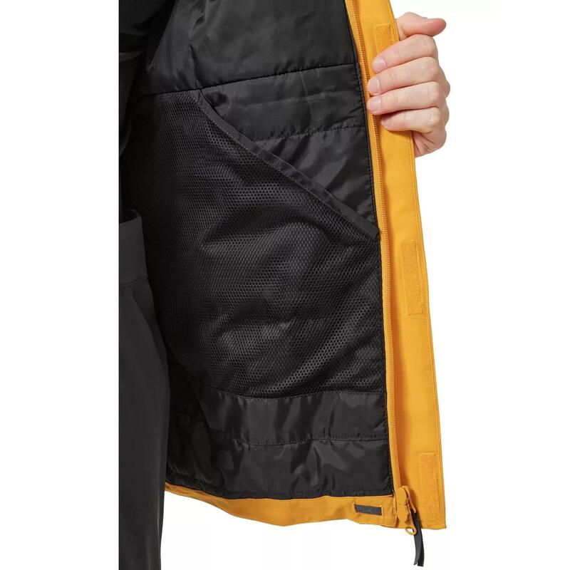 Geacă de munte 63117328 clasică cu glugă aurie bărbătească