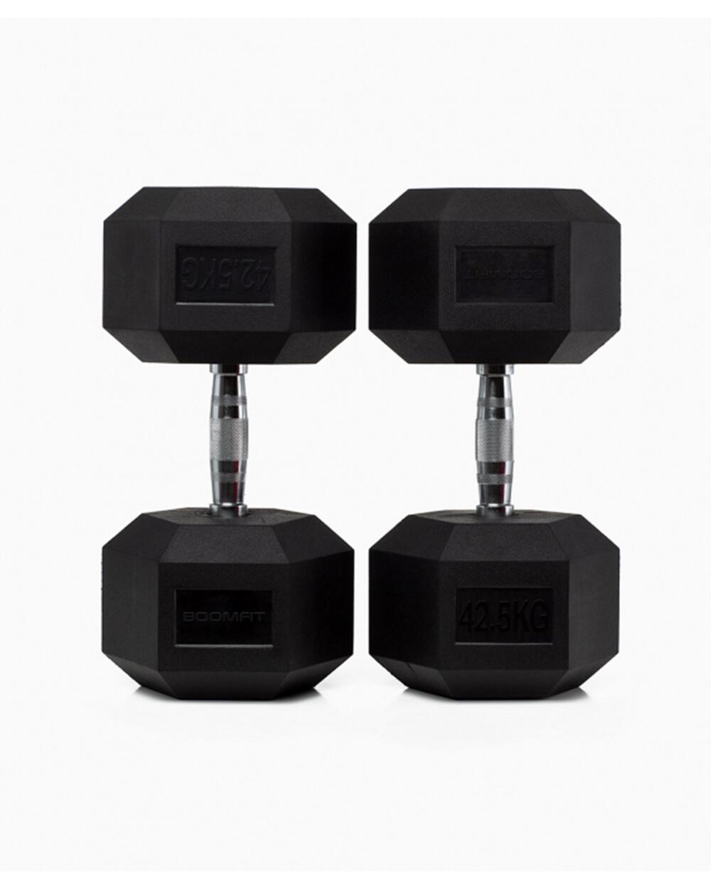 Mancuernas Hexagonales 42,5Kg (Pareja) - BOOMFIT 2/3