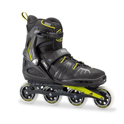 Łyżworolki męskie Rollerblade RB XL Black / Lime