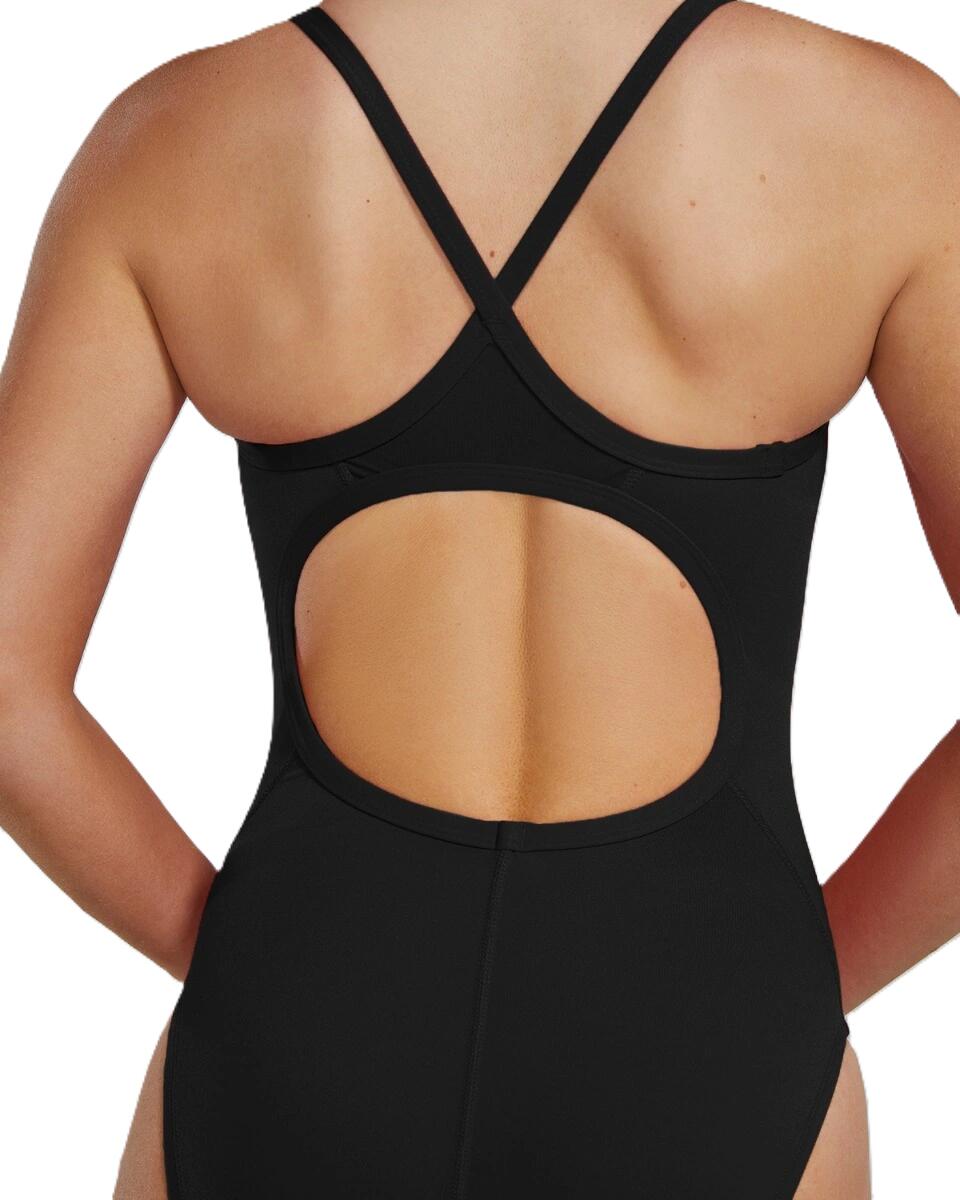 TYR DiamondFit Durafast Elite Solid Swimsuit - Black 4/7