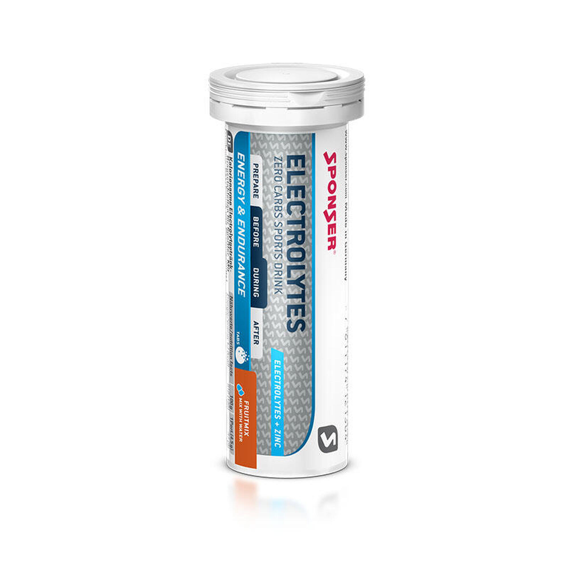 Sponser 10tabs electrólitos (embalagem de 12) Exclusivo online      85,00€  SPONSER Sponser 10tabs electrólitos (embalagem de 12)Vendido e expedido por: GladiatorFit EU  