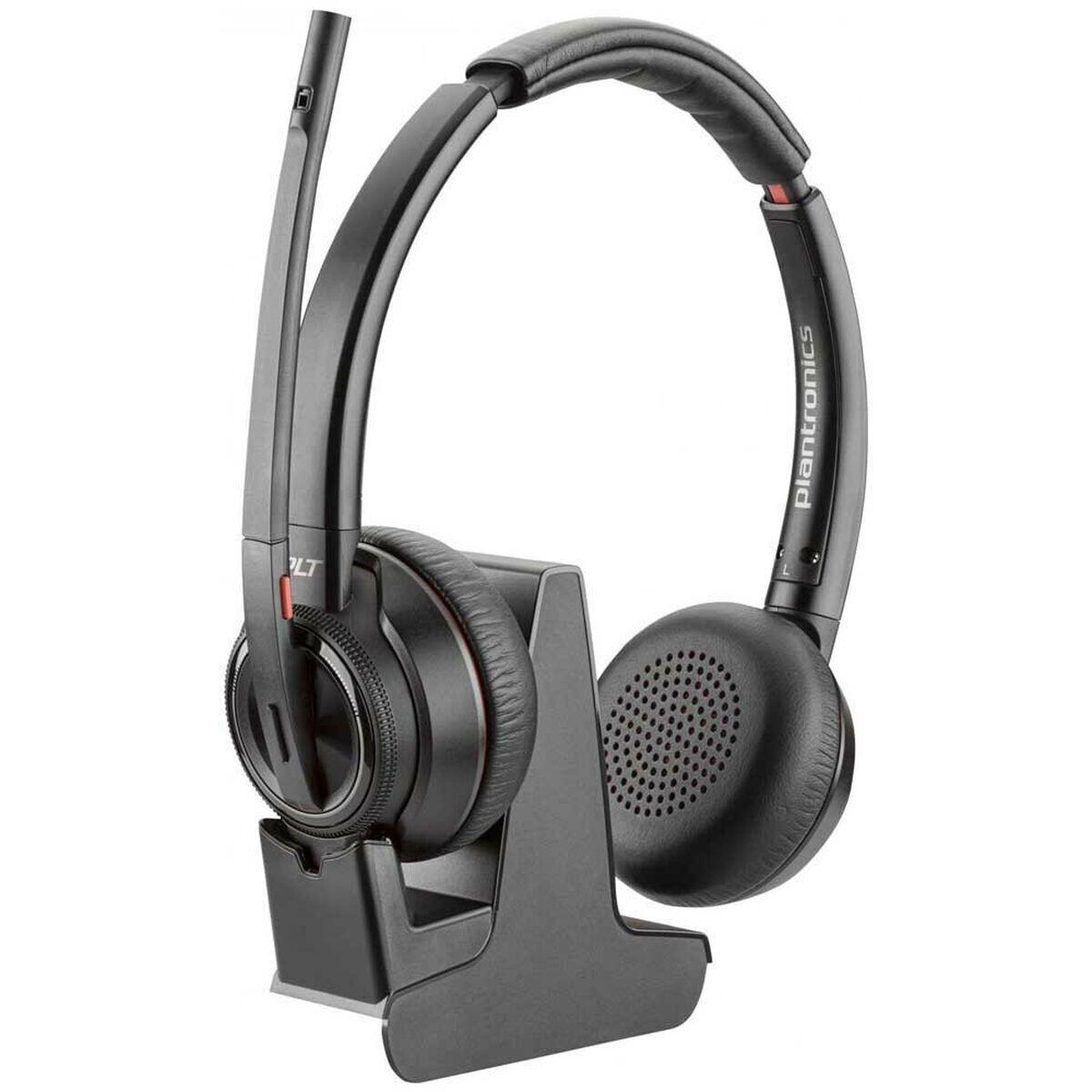 Auricolari con Microfono Plantronics W8220-M Nero 1/3