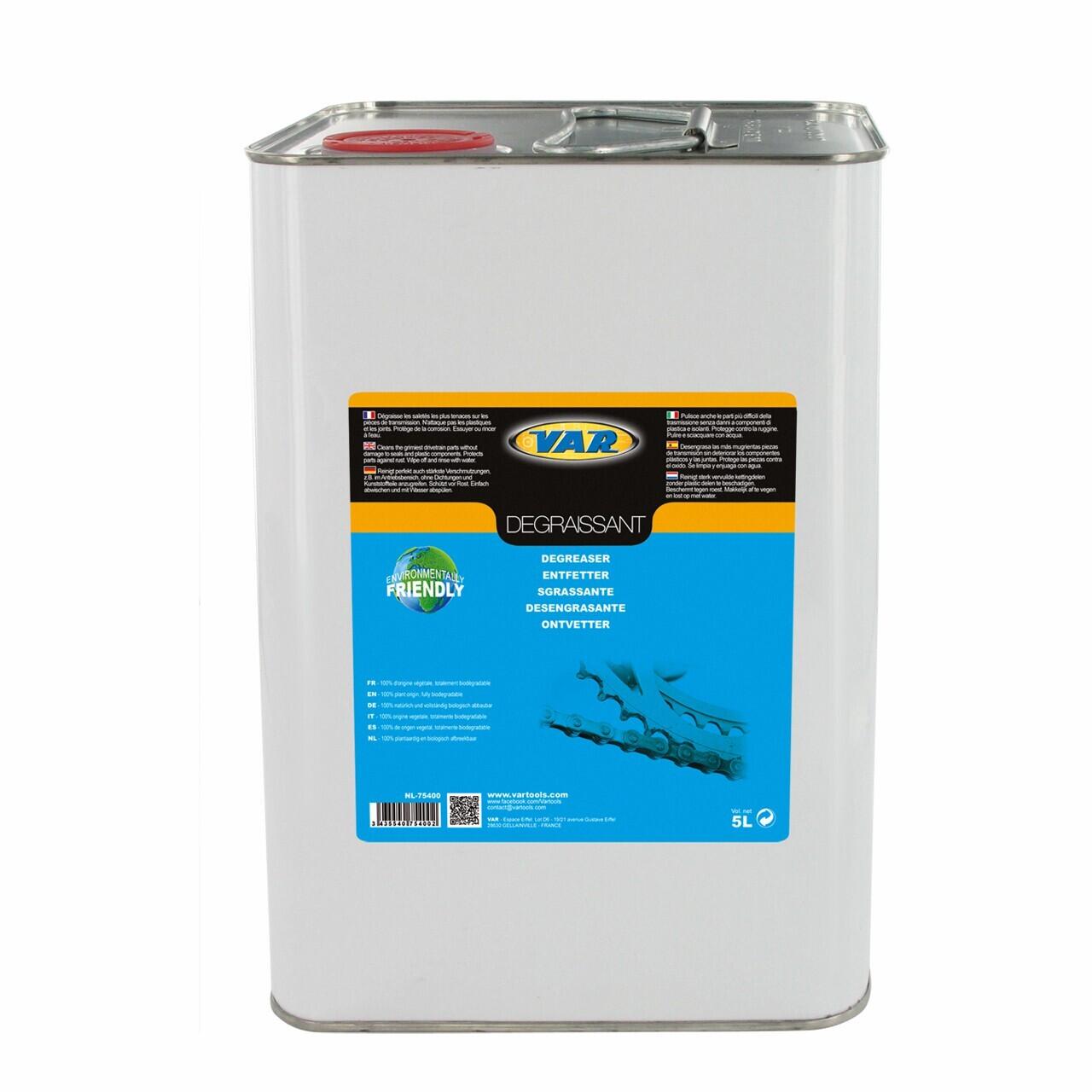 VAR Sgrassatore biodegradabile per catene d'acciaio Var