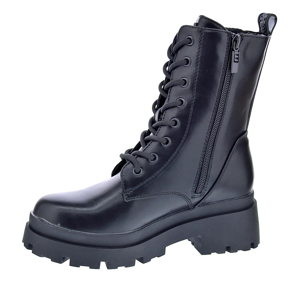 Botines MTNG  Mission Cremallera Cordón Negro  Mujer 2/4