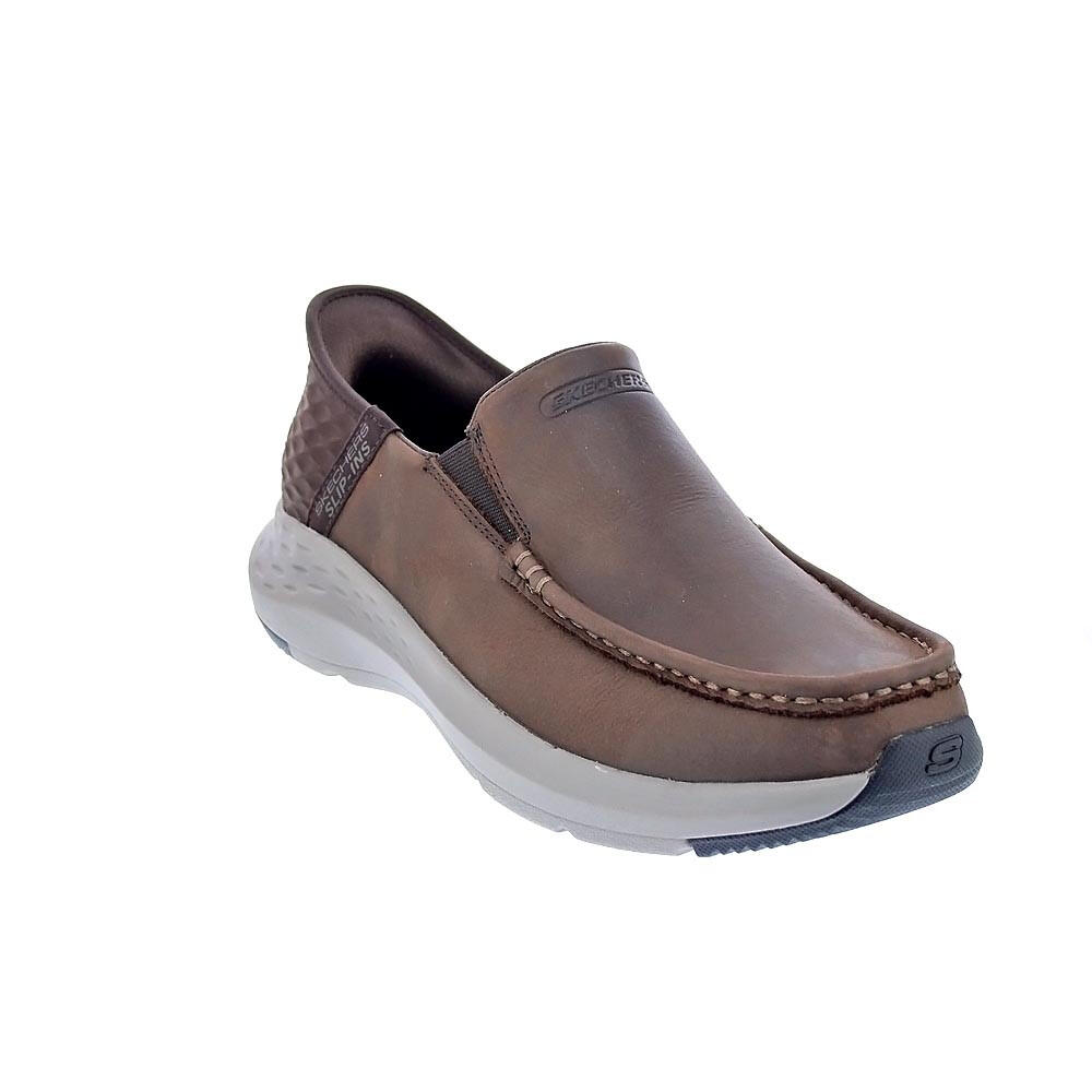 Chaussures homme Skechers SLIP-INS PARSON - OS Marron 4/4