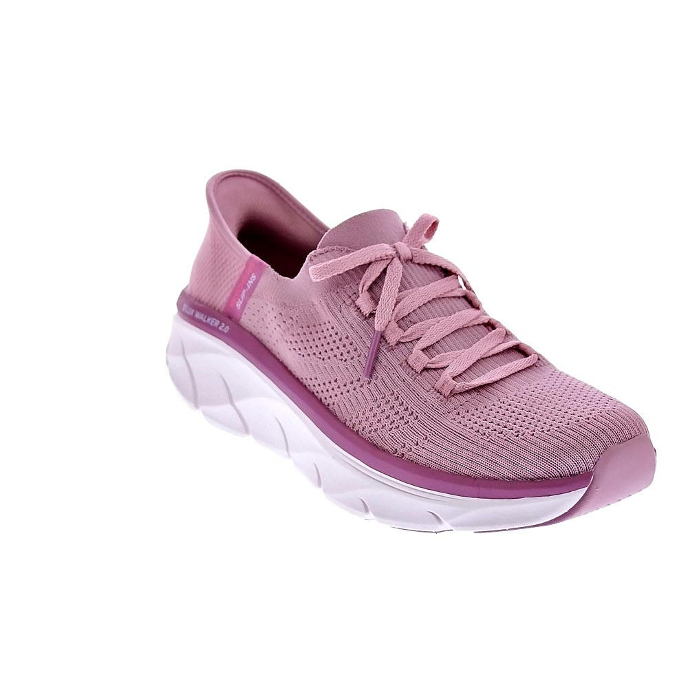 Baskets FEMME Skechers Slip-ins D'lux Walker 2 Thrill Movement ROSE 4/5
