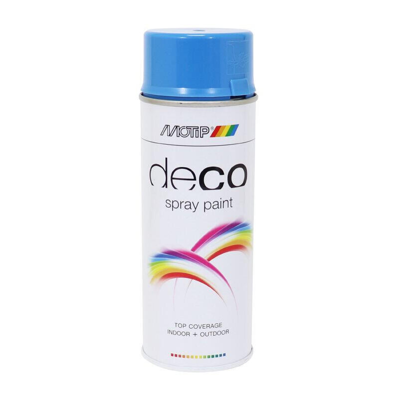 Bombe de peinture brillant Motip Deco Glycero Aerosol 01678