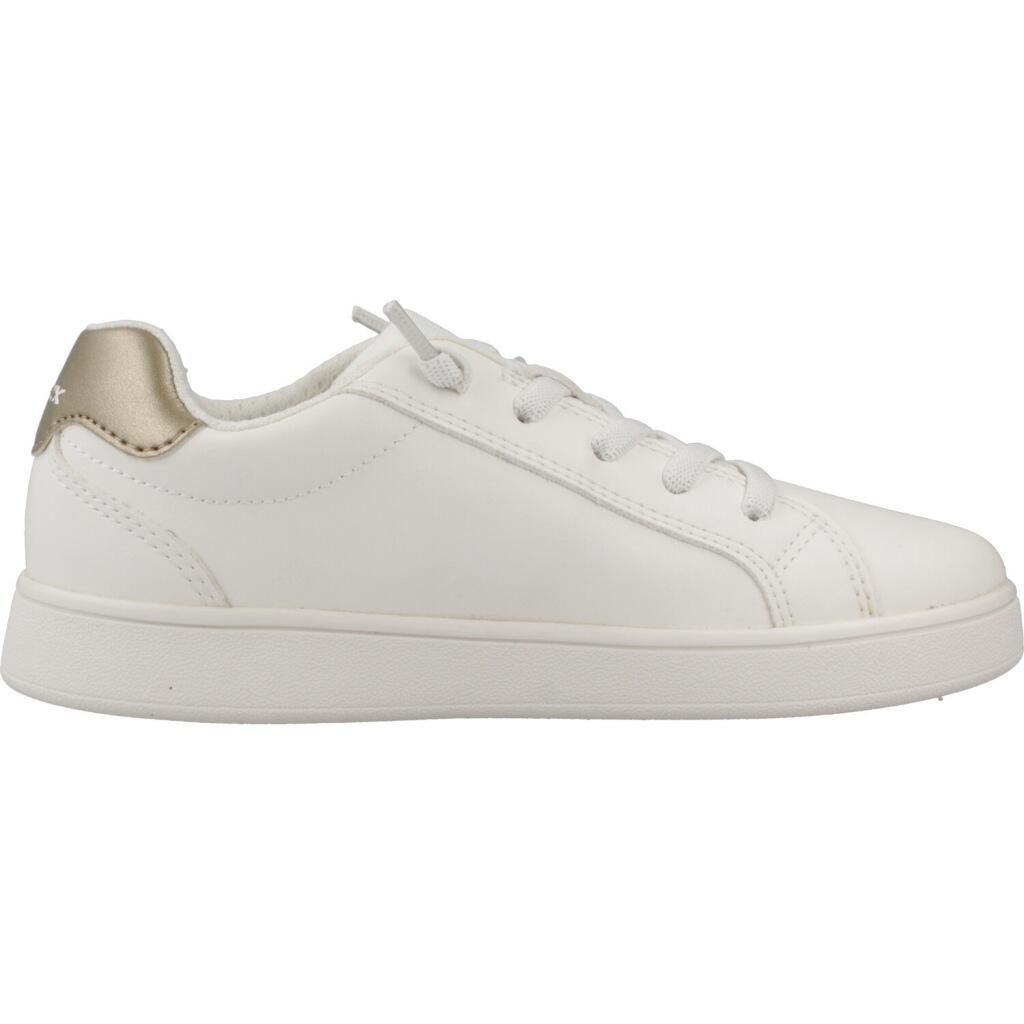 Baskets Geox Modèle J Eclyper Girl Couleur Blanc 4/5