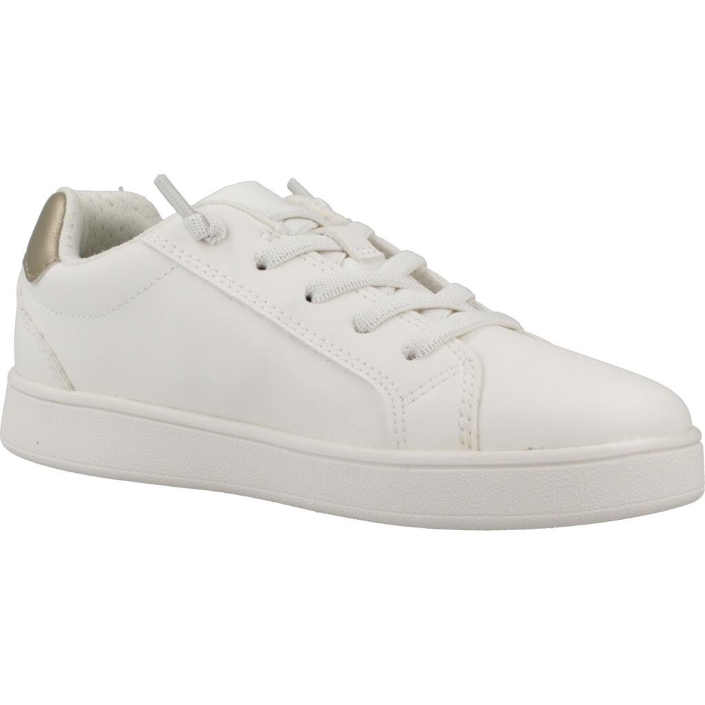 Baskets Geox Modèle J Eclyper Girl Couleur Blanc 5/5