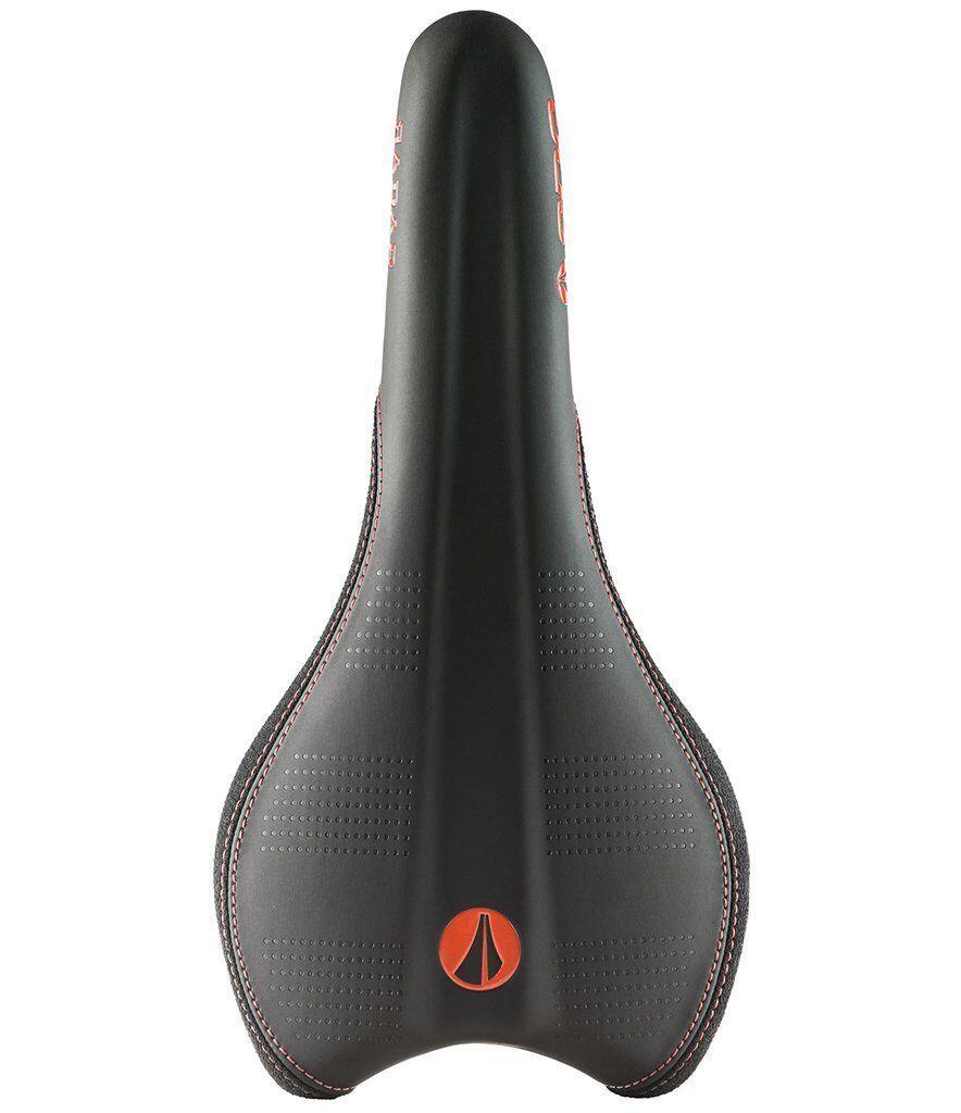 MTB-zadel Radar CroMo, zwart-oranje 2/2