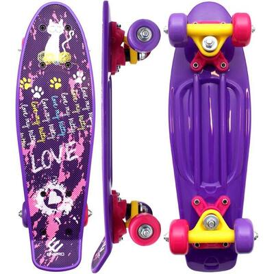 Mini-Plastik-Skateboard für Kinder