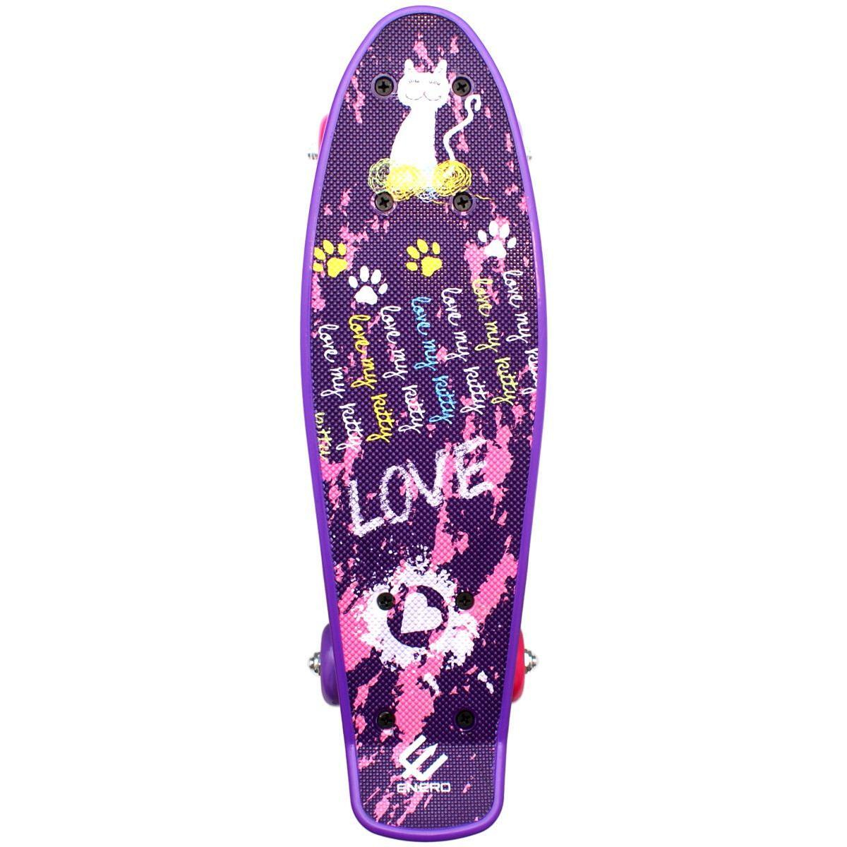 Mini-Plastik-Skateboard für Kinder 6/7