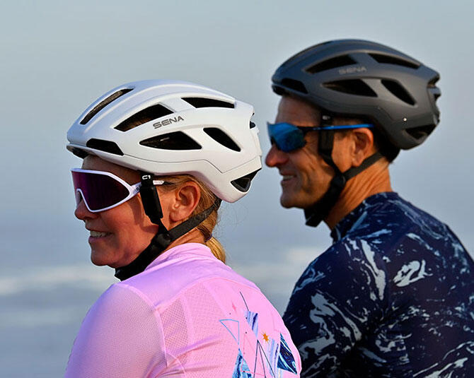 CASCO INTELIGENTE PARA CICLISMO SENA C1 4/5