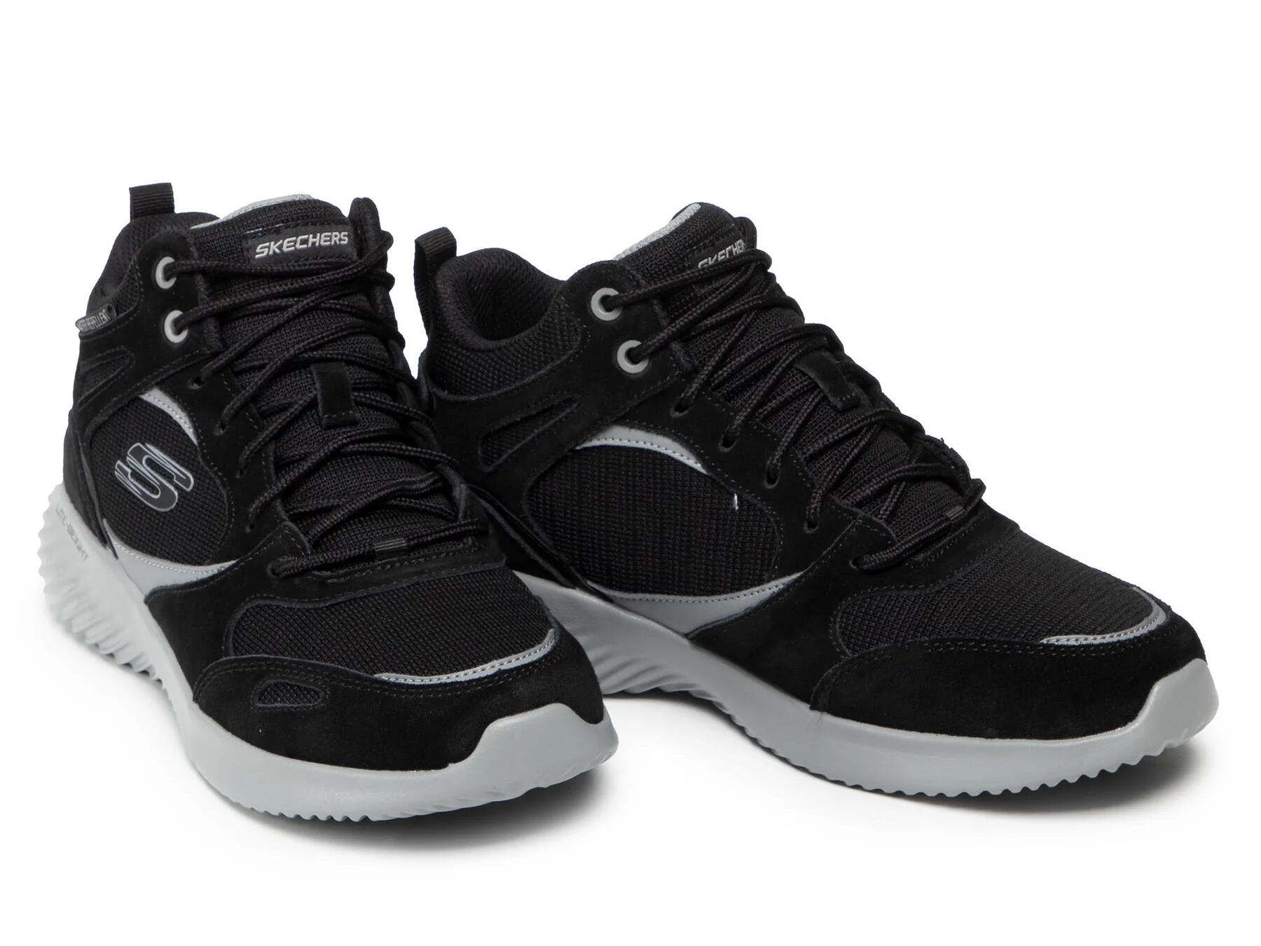Buty na co dzień męskie SKECHERS BOUNDER HYRIDGE skóra 5/5