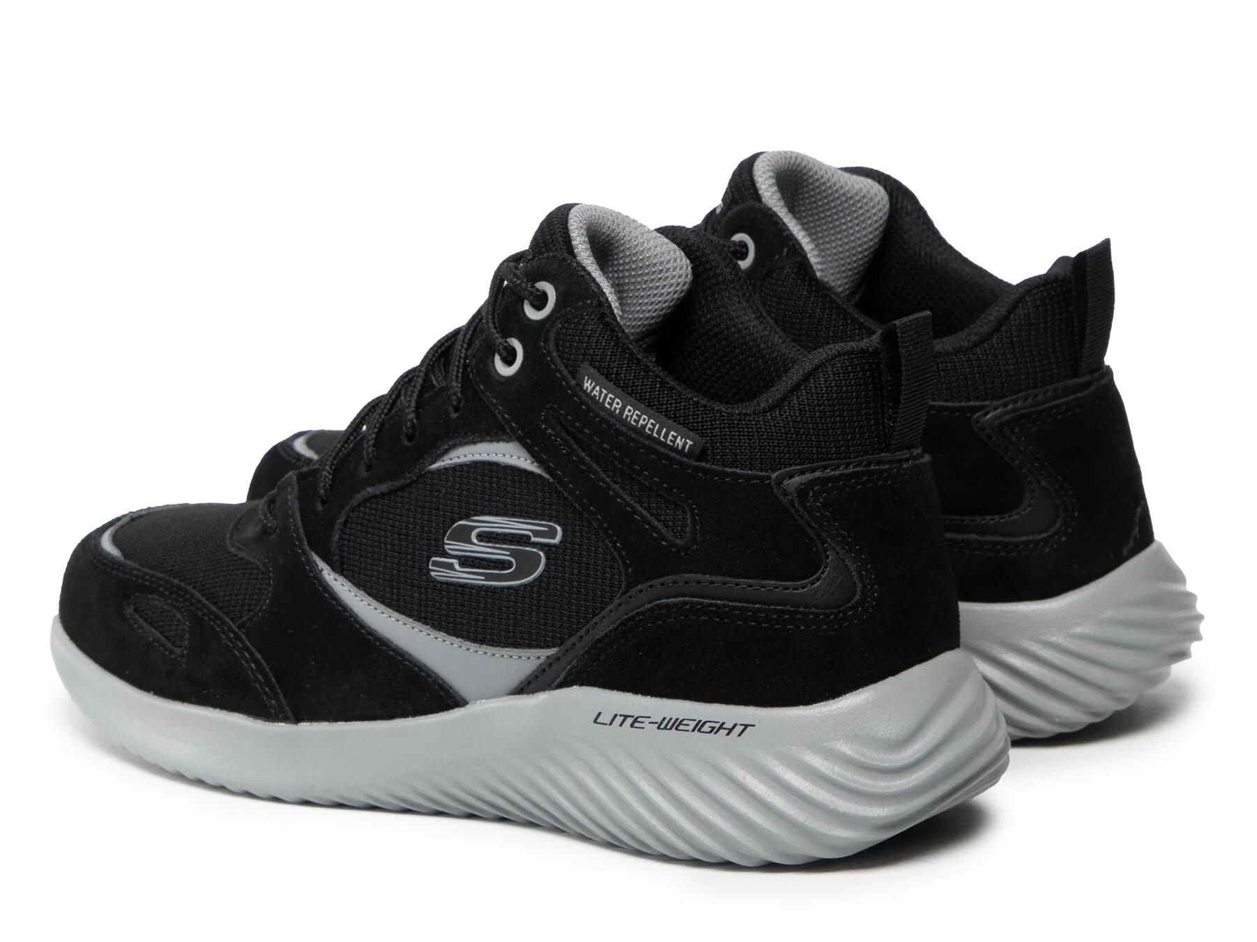Buty na co dzień męskie SKECHERS BOUNDER HYRIDGE skóra 3/5