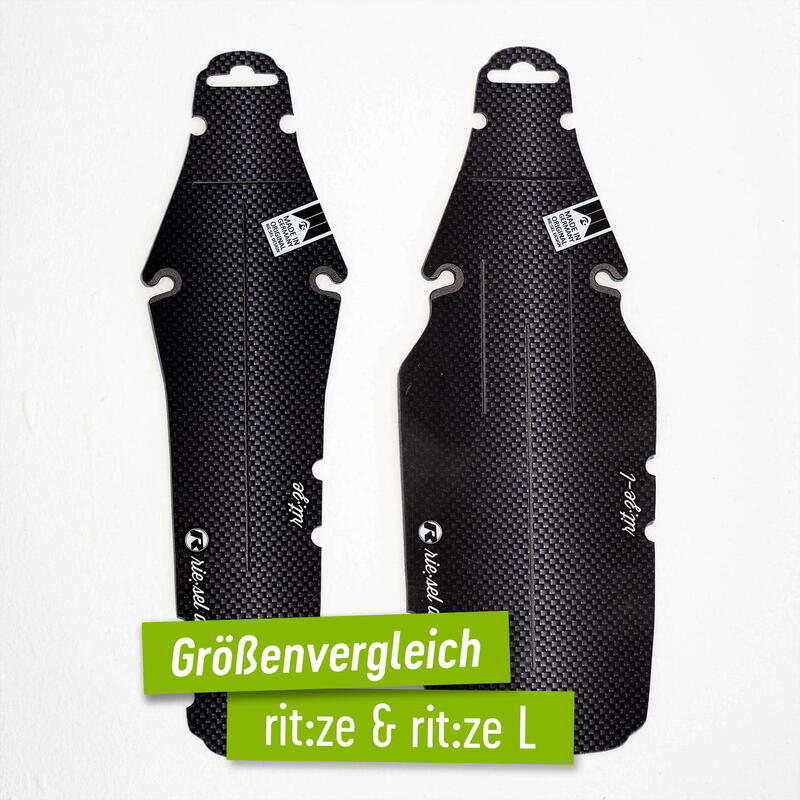 Garde-boues arrière Riesel Design RIT:ZE stickerbomb eyecatcher