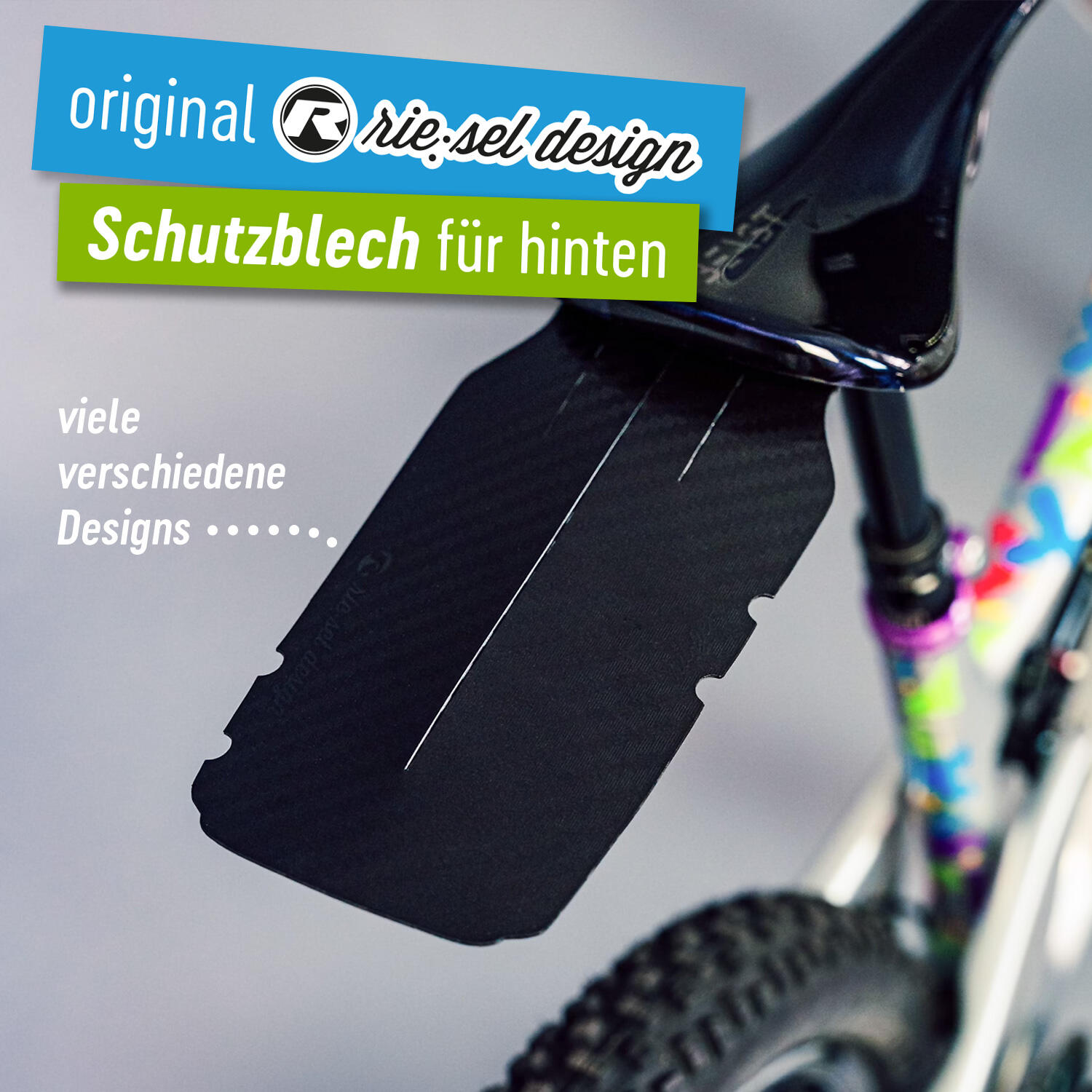Gravel Bike MTB Schutzblech hinten XL Mudguard rit:ze XL 2/6