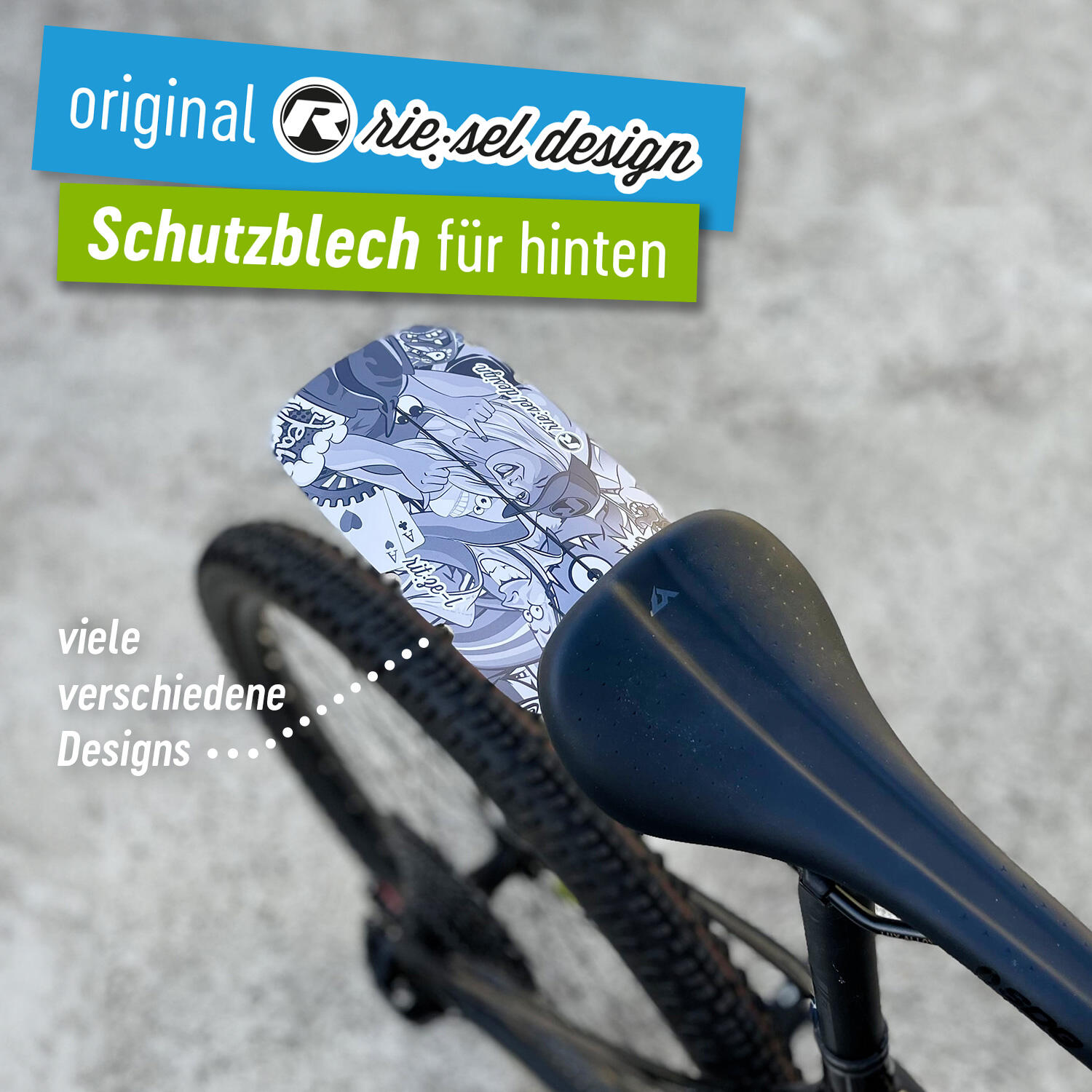 Hintere Kotflügel Riesel Design RIT:ZE L stickerbomb eyecatcher Ultra 2/6