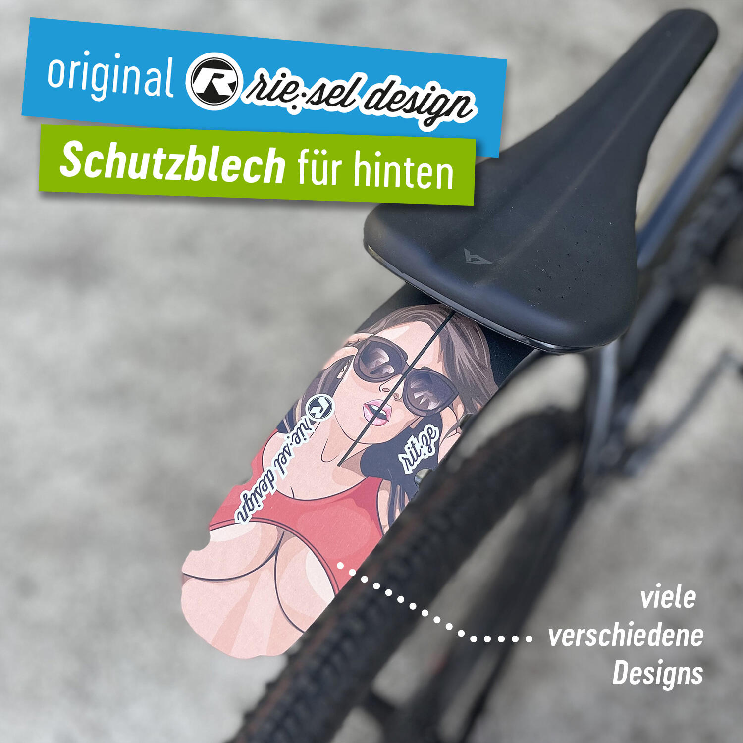 Gravel Bike Rennrad Schutzblech hinten Mudguard rit:ze 2/6