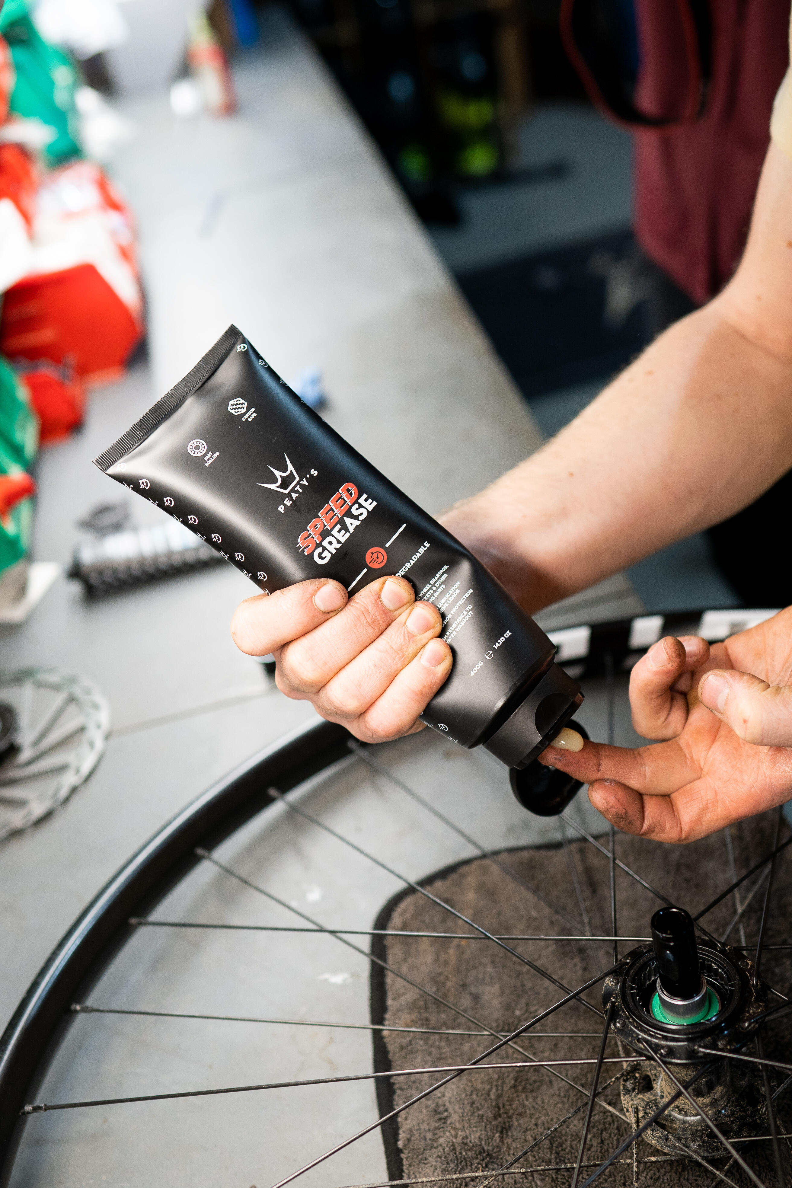 Grease For Bike Parts Peaty's Speed Grease 100g – High-Performance