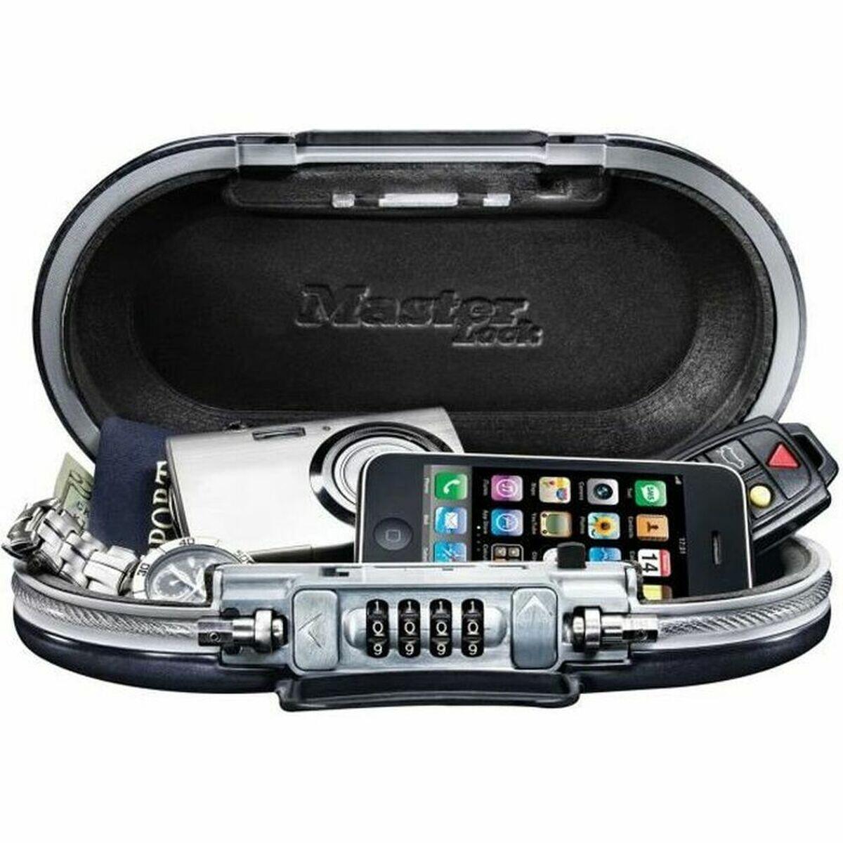 MASTER LOCK Cassaforte Portatile con Cavo di Sicurezza Master Lock 5900EURD