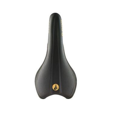 MTB -Sattel Radar CroMo. black/gold
