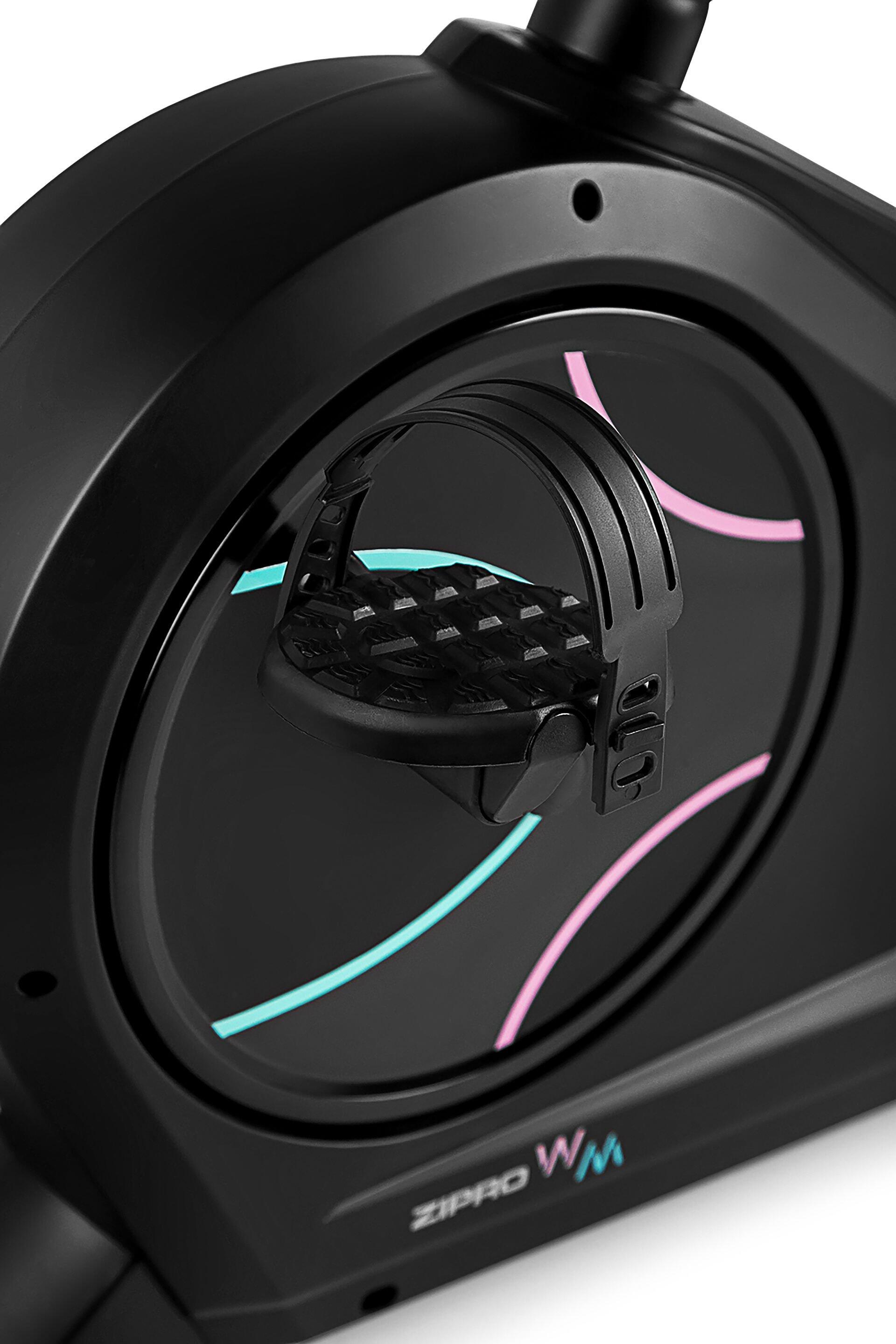 Vélo d'appartement électromagnétique Zipro Glow WM connecté iConsole+ 6/8