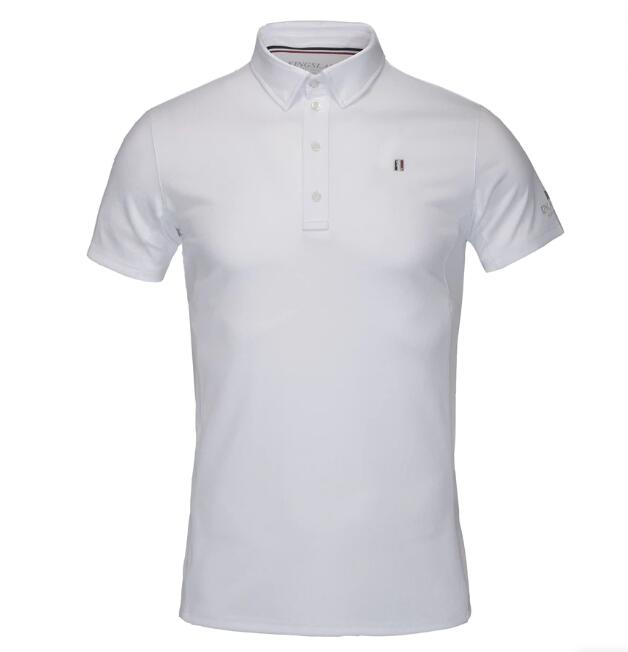 KINGSLAND Kingsland Classic Show Shirt Short Sleeves Heren Wit