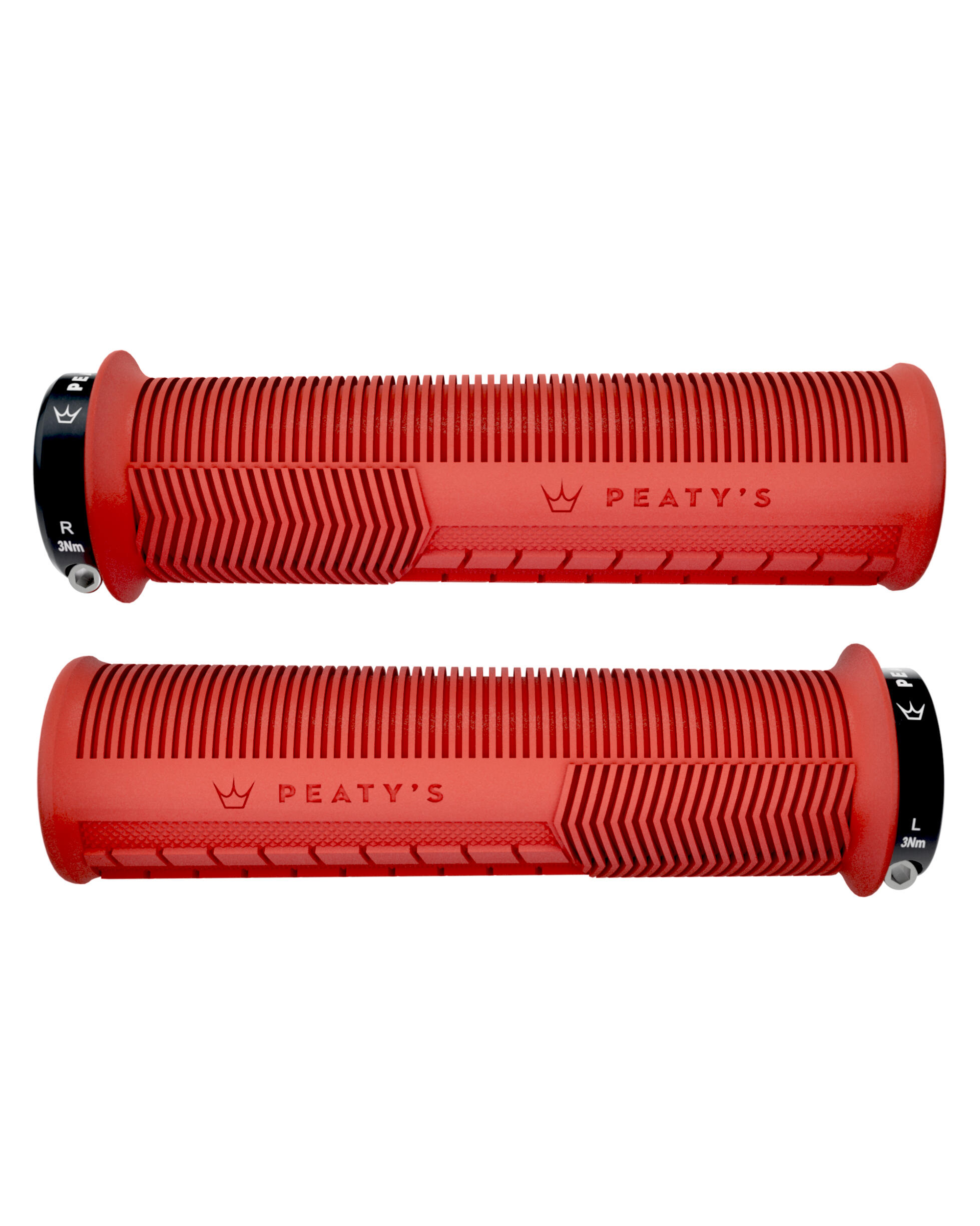 Peaty's Monarch Mushroom Grip Thick (32-34mm) Red – Mountain Bike MTB Grip 7/7
