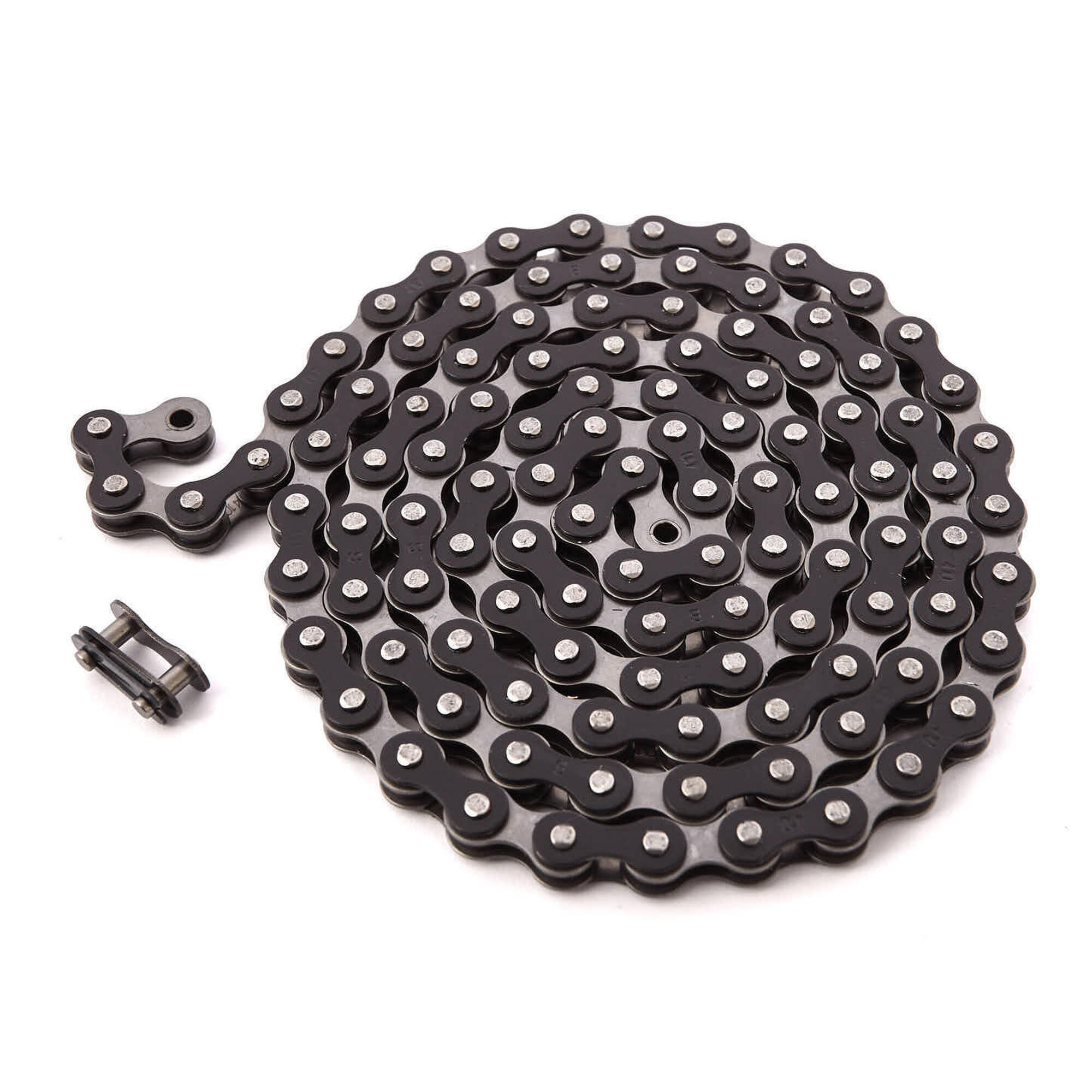 BMX Cadeia de bicicleta PRETO 1/2" x 1/8" KHEBIKES