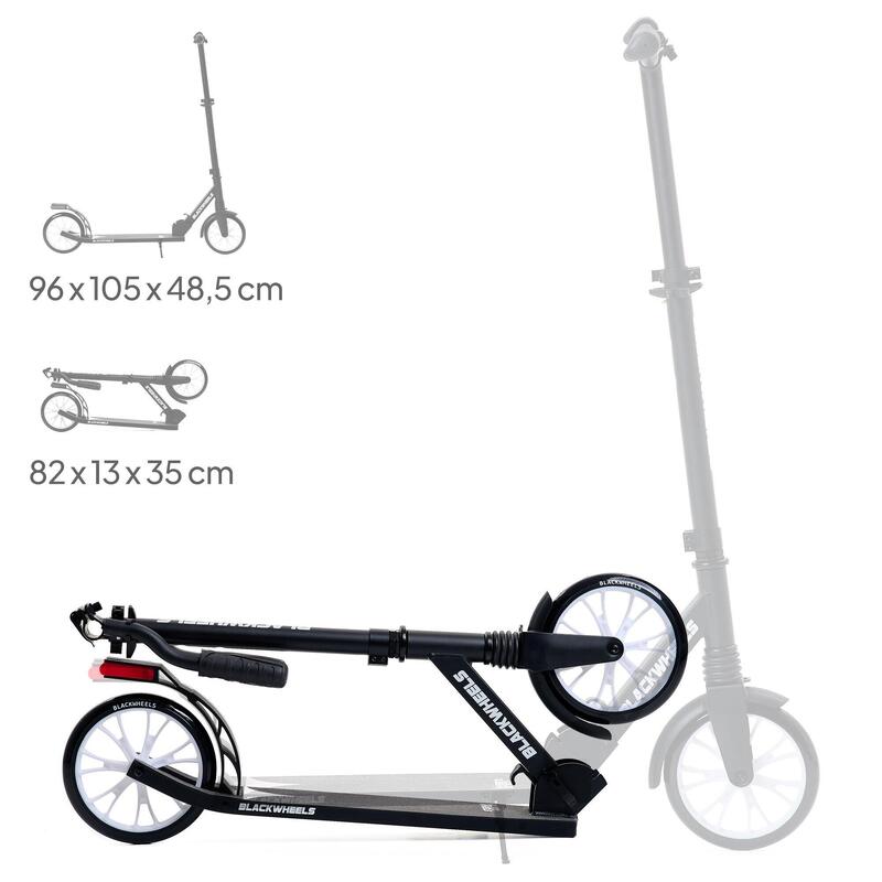 Trotinetă adulti Blackwheels Zoom 200mm