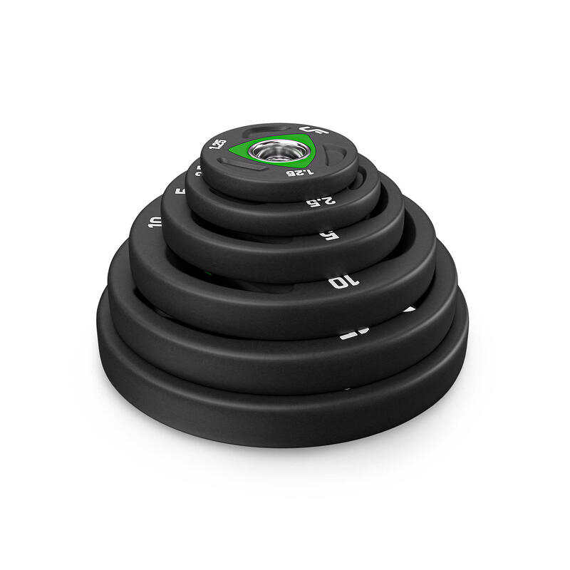 Plăci de greutate olimpice poliuretan 2.5 kg