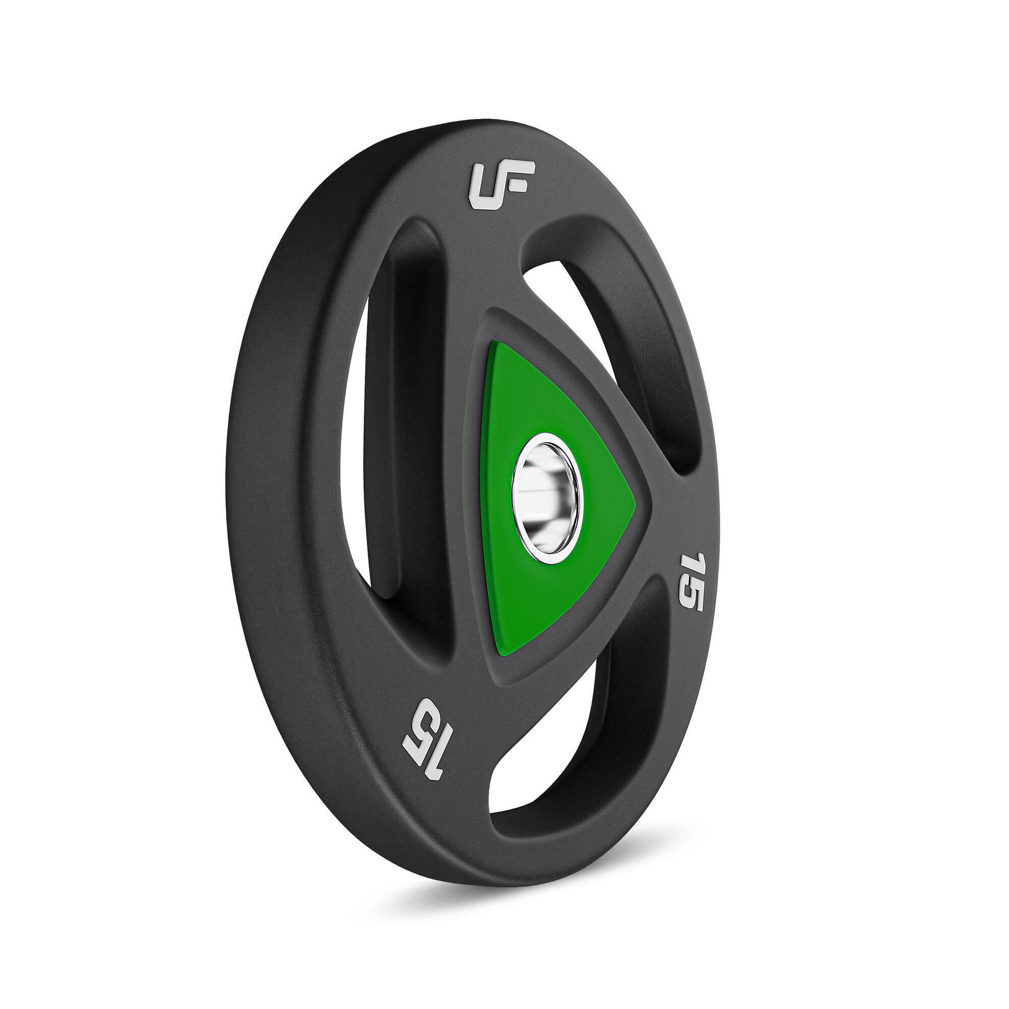 Poids olympique en polyuréthane UpForm 15 kg 3/5