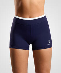 Short moulant de Tennis/Padel Femme Marine