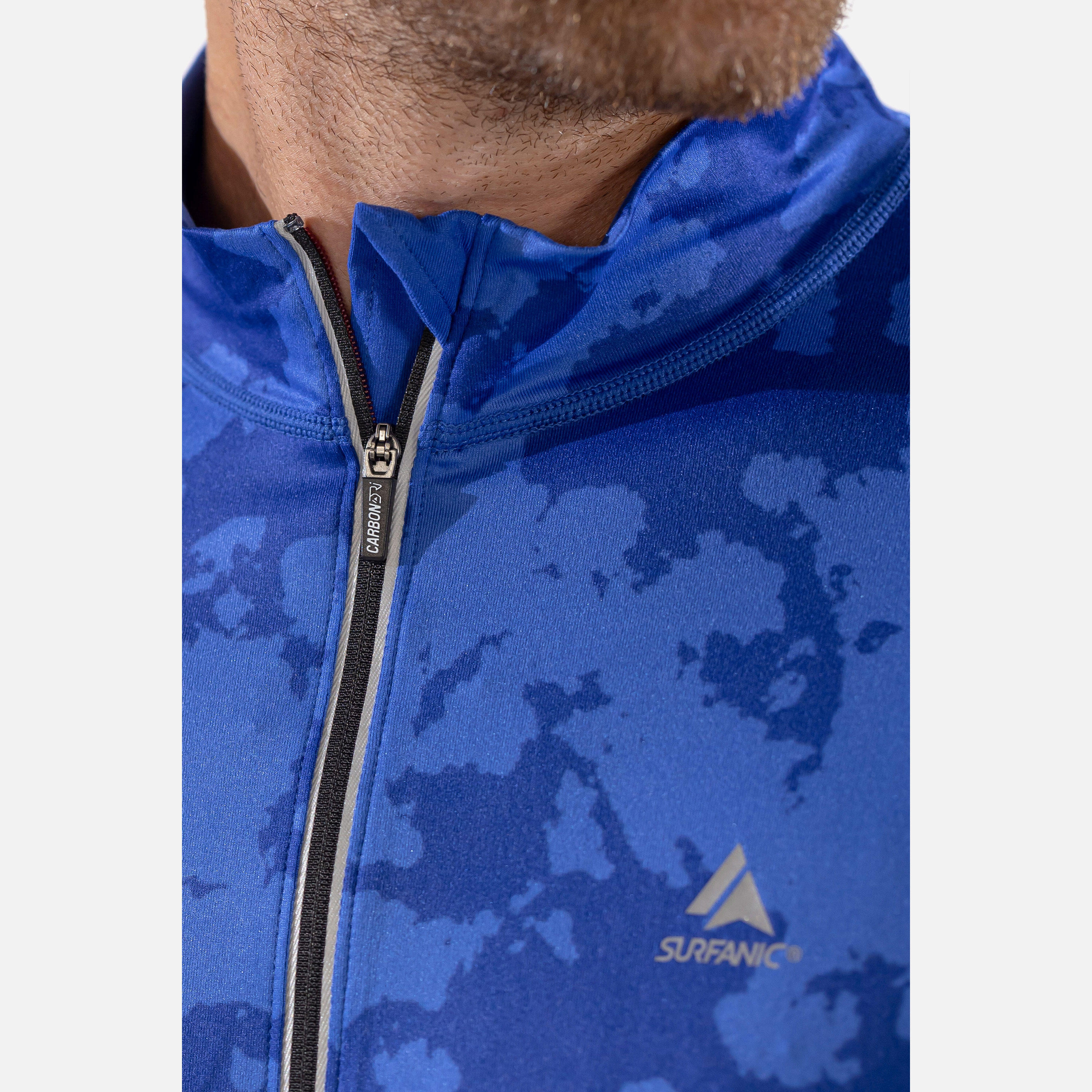 Surfanic Męska Bluza Termoaktywna Carbon Dri Koszulka z Zamkiem SWU1604-0520 6/7