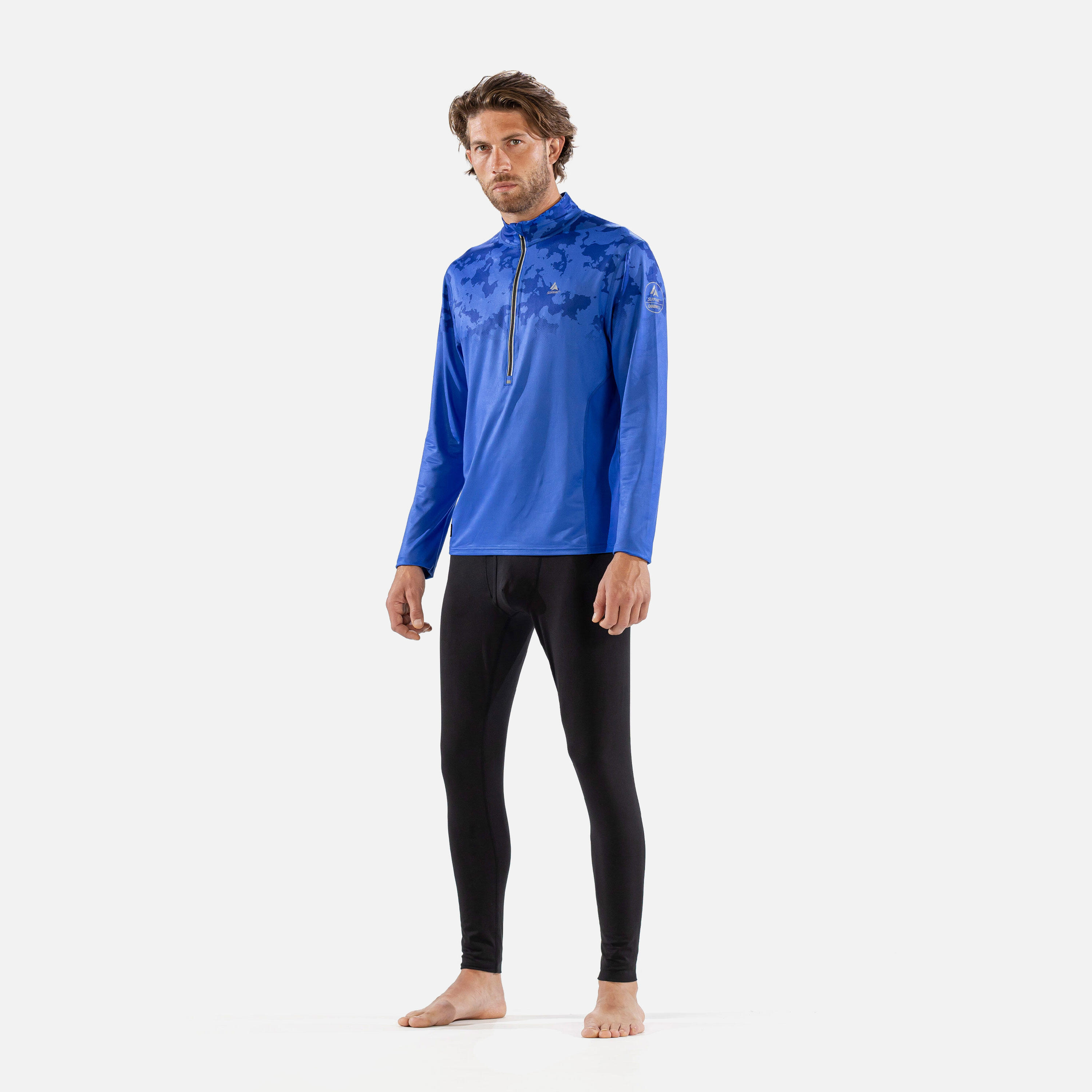 Surfanic Męska Bluza Termoaktywna Carbon Dri Koszulka z Zamkiem SWU1604-0520 2/7