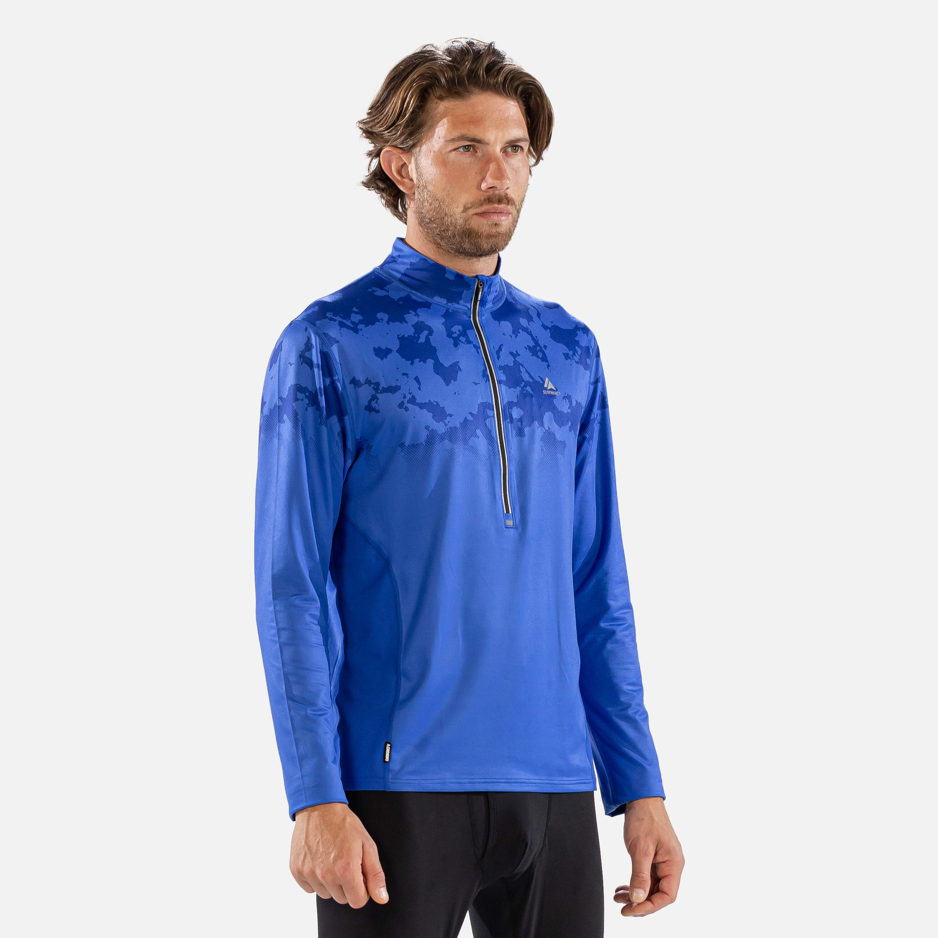 Surfanic Męska Bluza Termoaktywna Carbon Dri Koszulka z Zamkiem SWU1604-0520 4/7