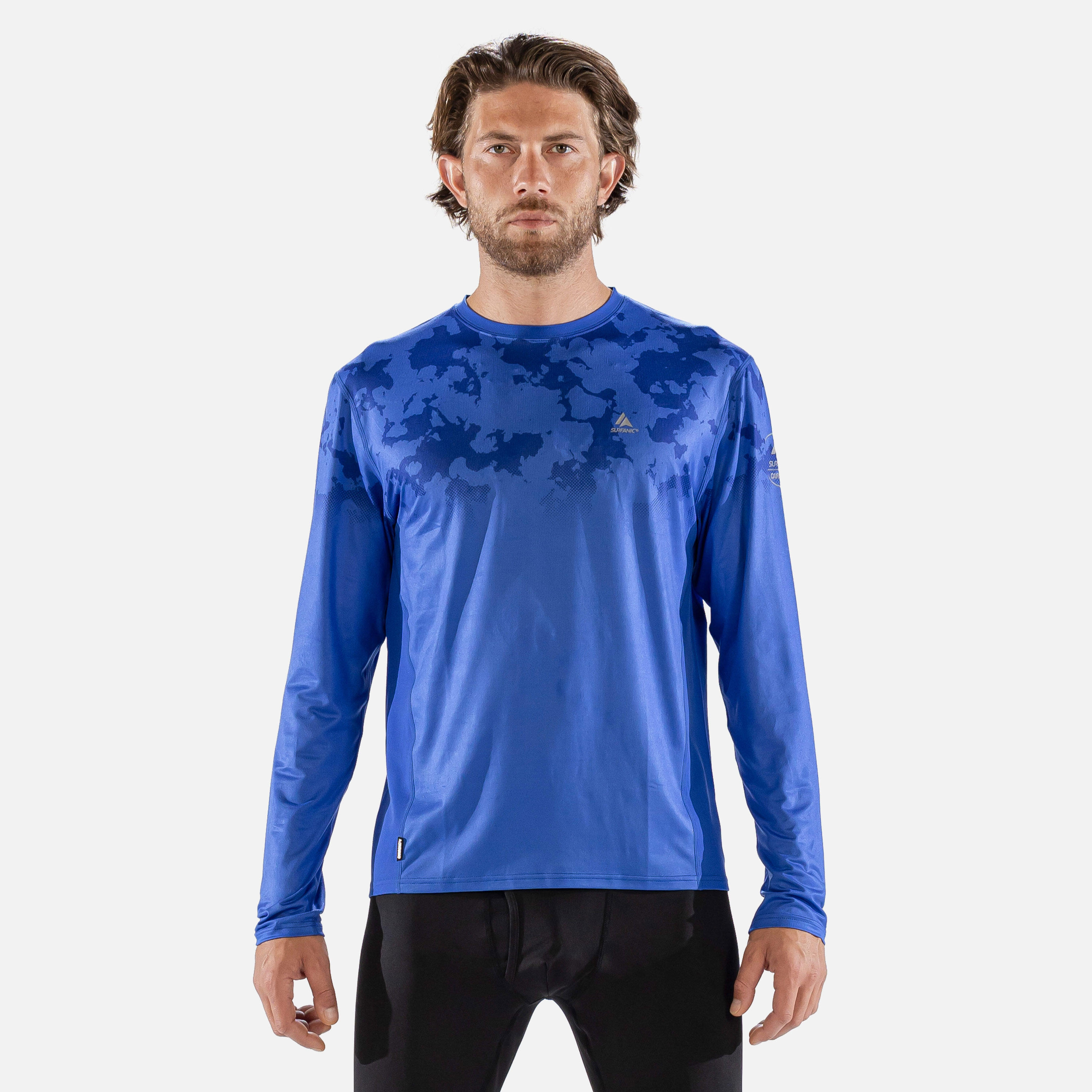Surfanic Męska Koszulka Termoaktywna Carbon Dri – Aktywny Węgiel – SWU1601-0520 2/7