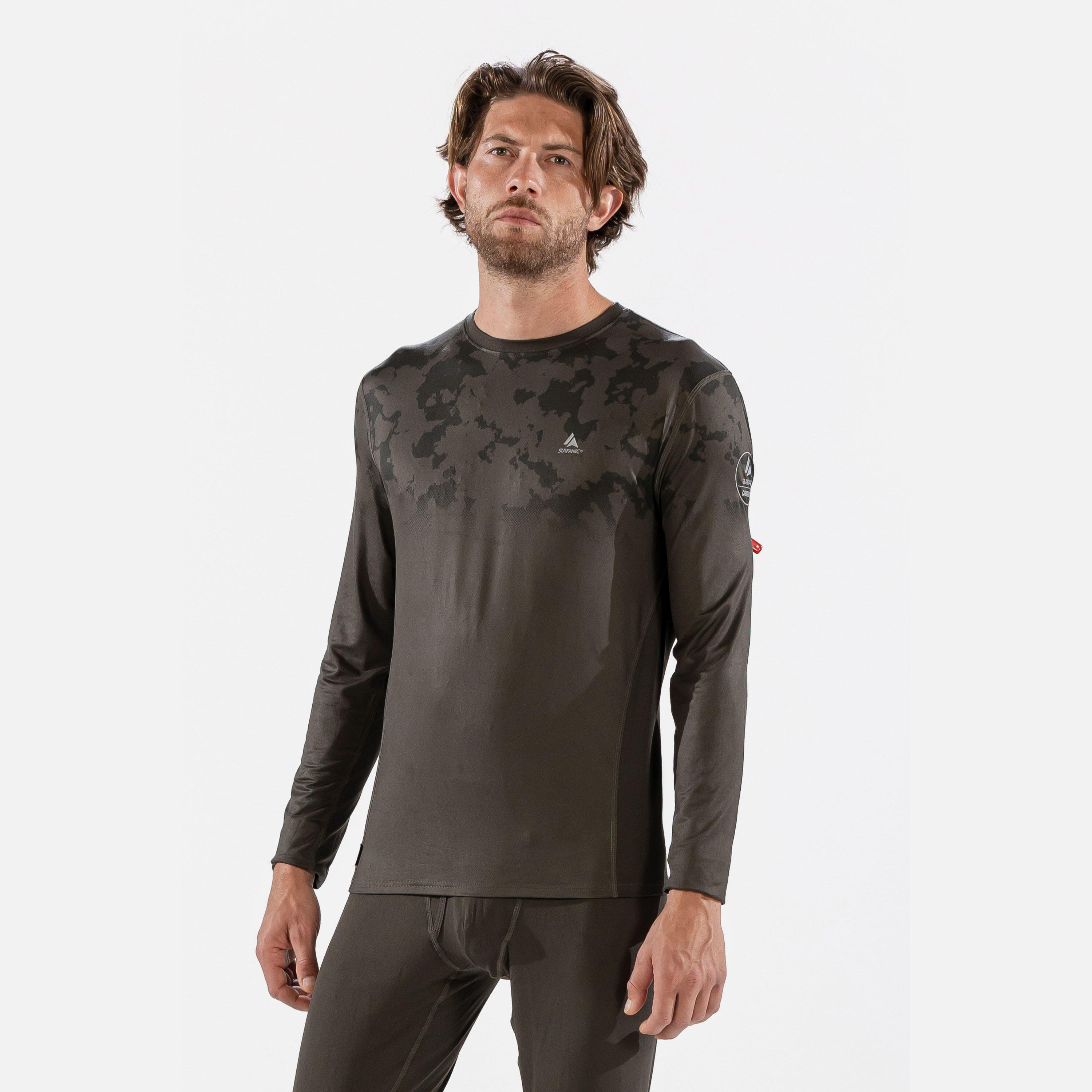 Surfanic Męska Koszulka Termoaktywna Carbon Dri – Aktywny Węgiel – SWU1601-430 3/7