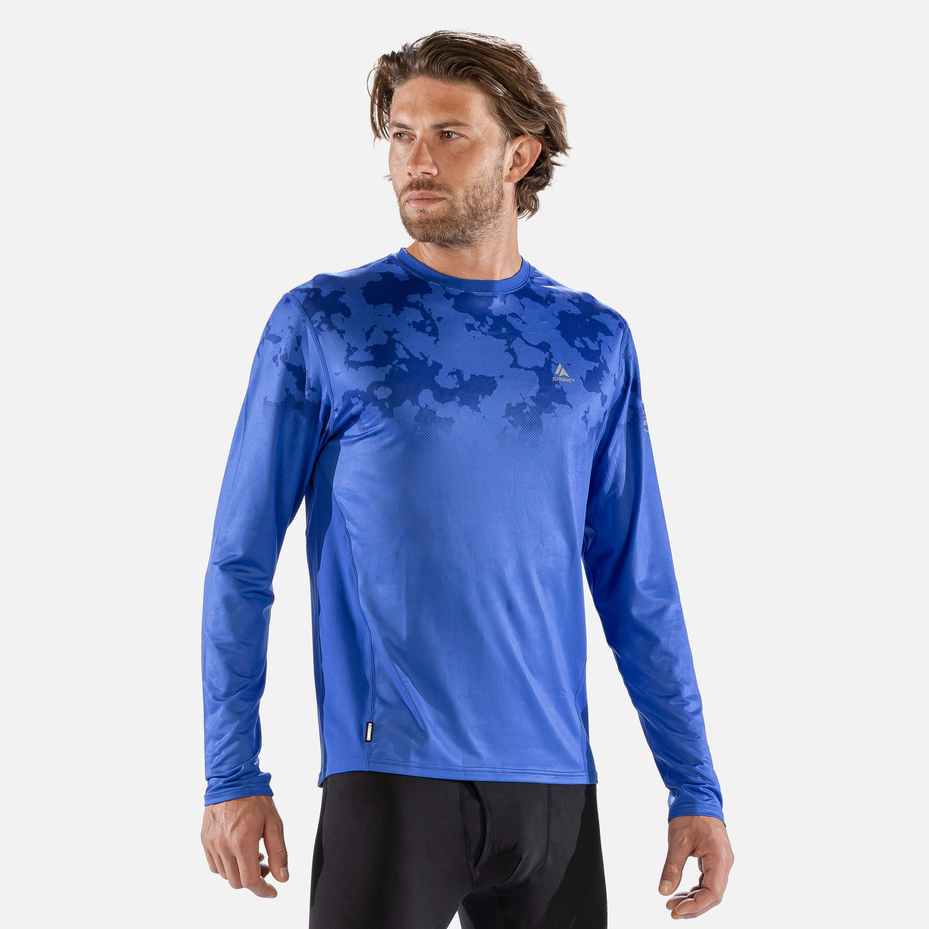 Surfanic Męska Koszulka Termoaktywna Carbon Dri – Aktywny Węgiel – SWU1601-0520 5/7